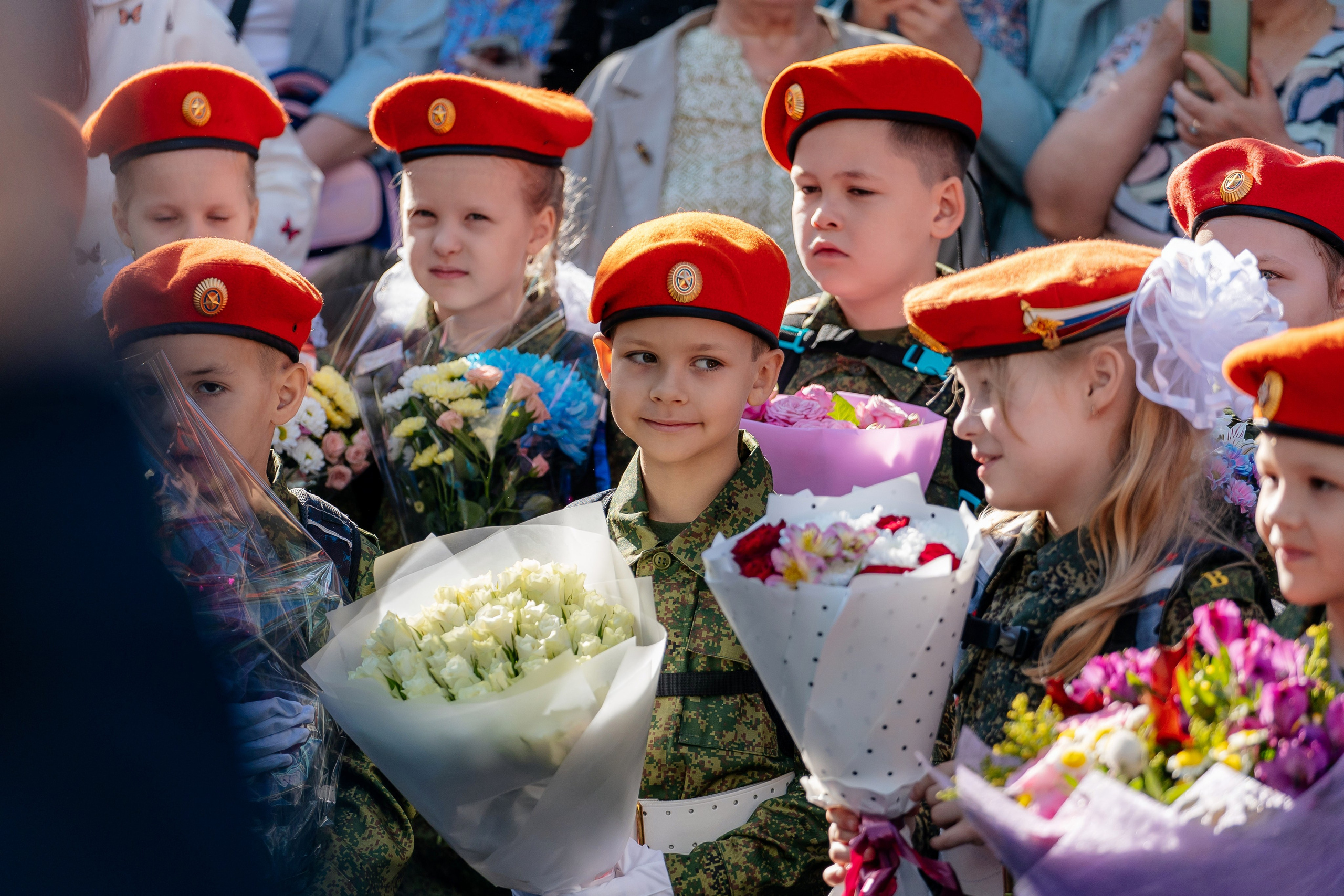 1-A класс 1 сентября. Семейный и детский фотограф в Москве Александра Мак