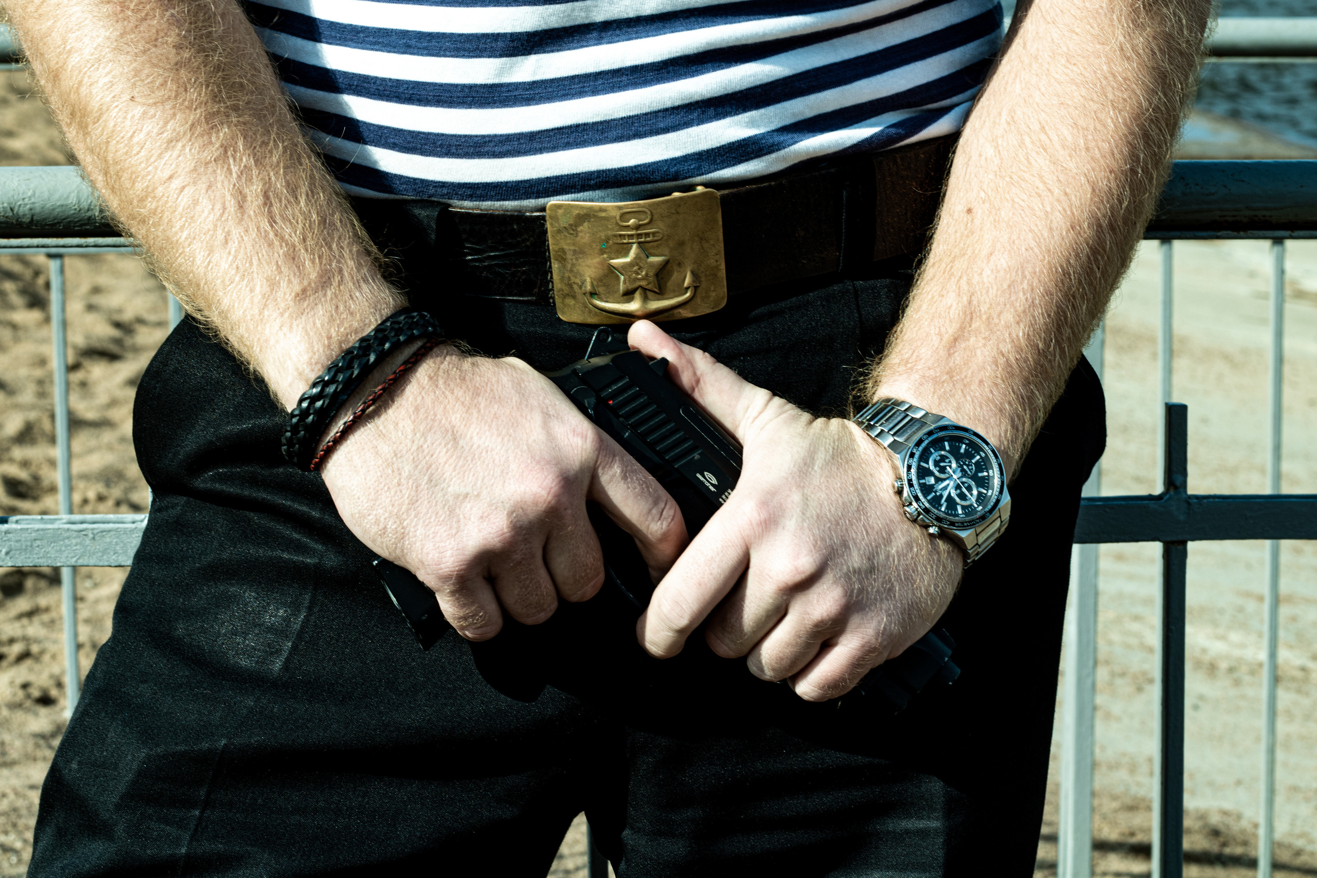 Портрет моряка для блога "Вахтенный журнал" в Инстаграм