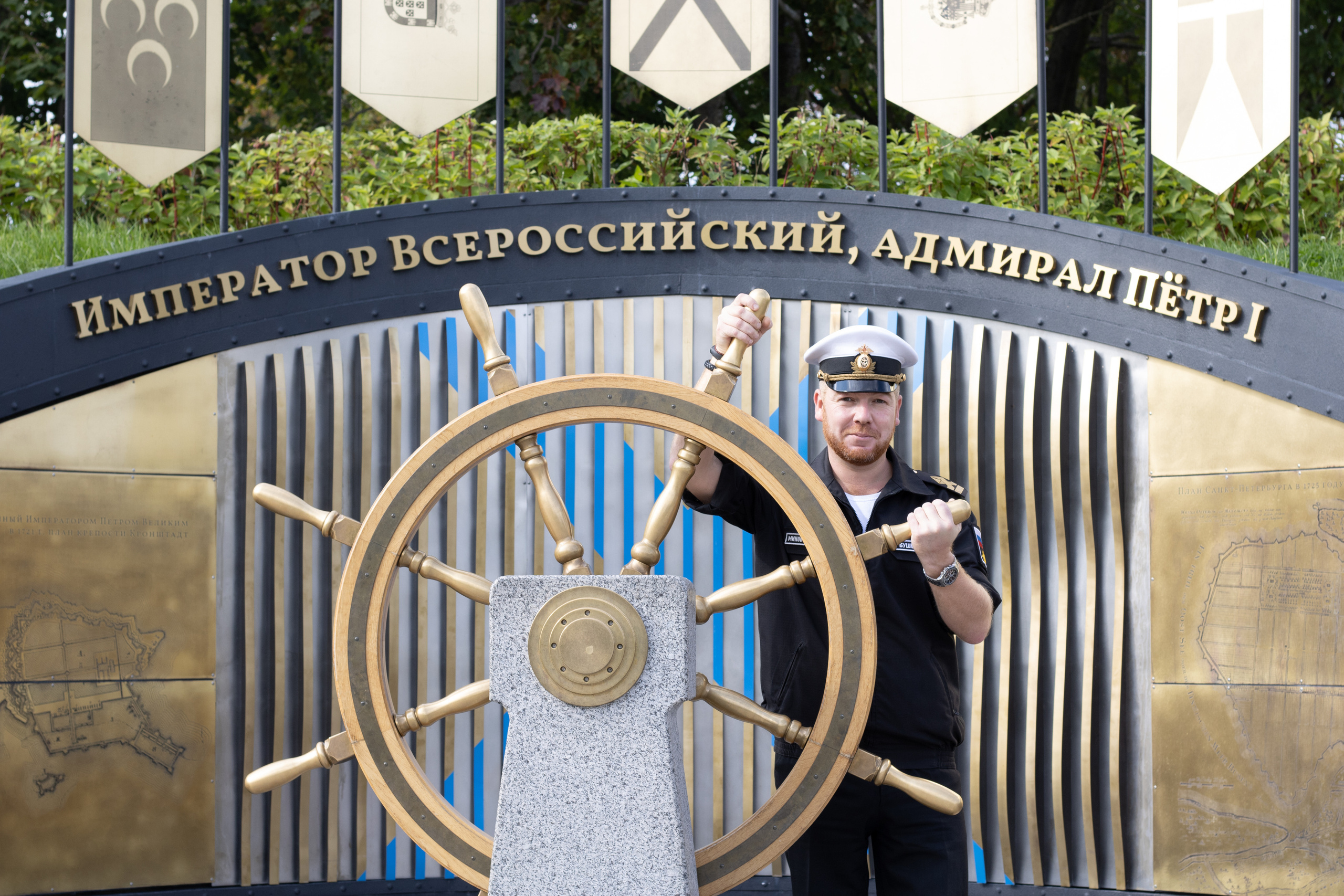 Портрет моряка для блога "Вахтенный журнал" в Инстаграм