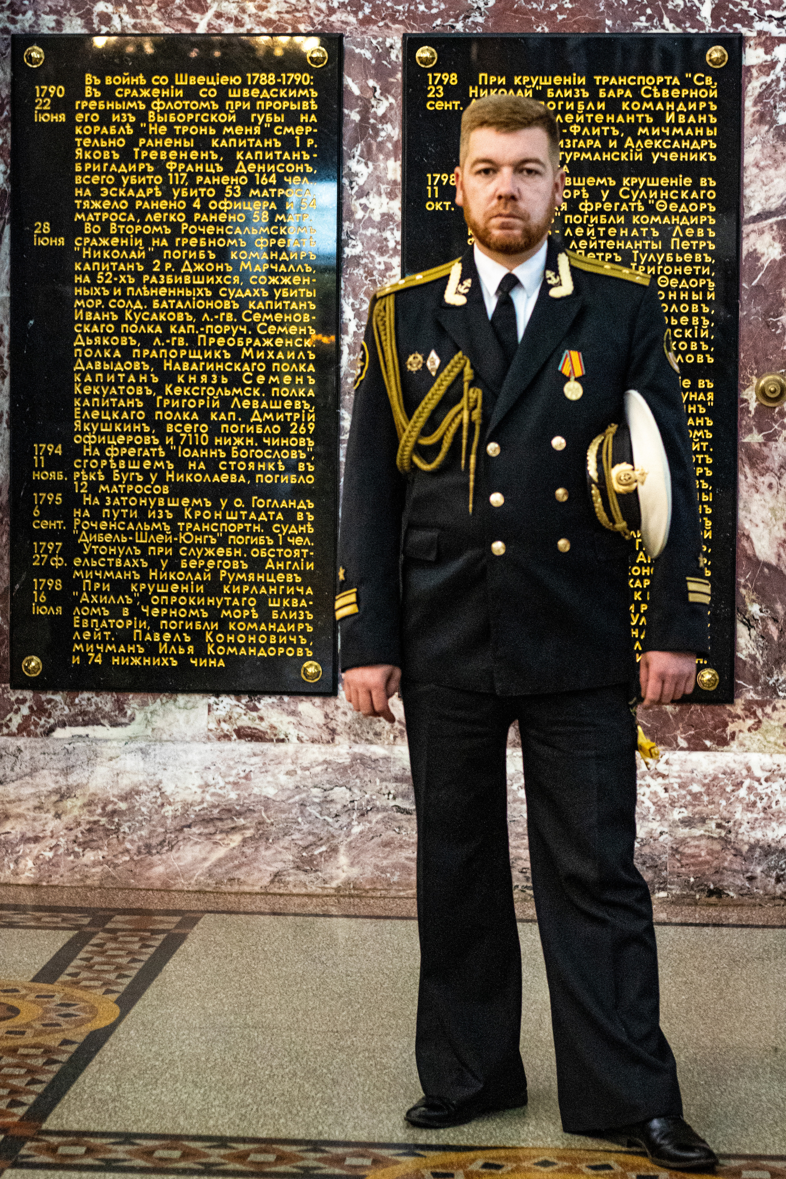 Портрет моряка для блога "Вахтенный журнал" в Инстаграм