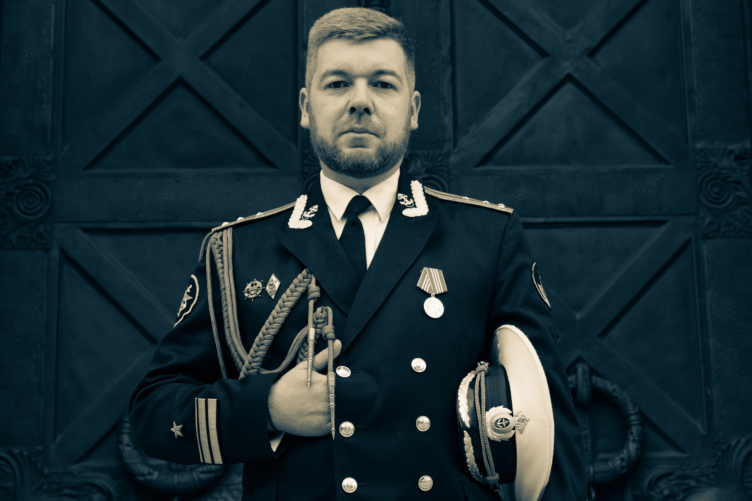 Портрет моряка для блога "Вахтенный журнал" в Инстаграм