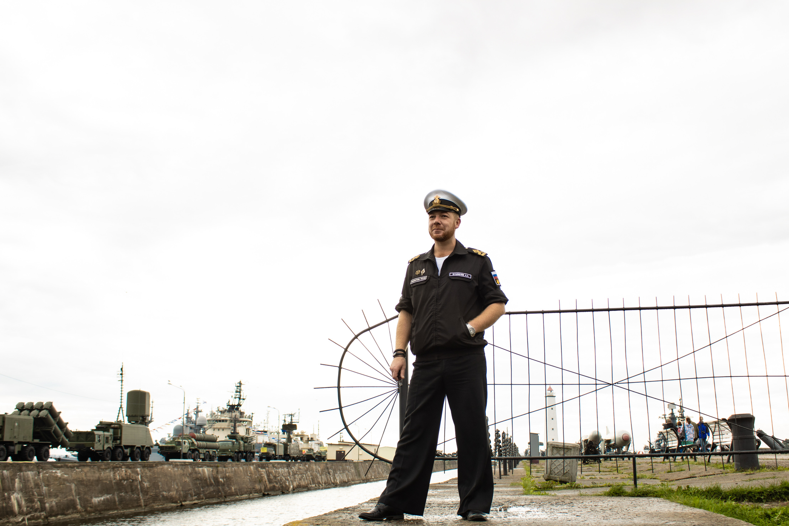 Портрет моряка для блога "Вахтенный журнал" в Инстаграм