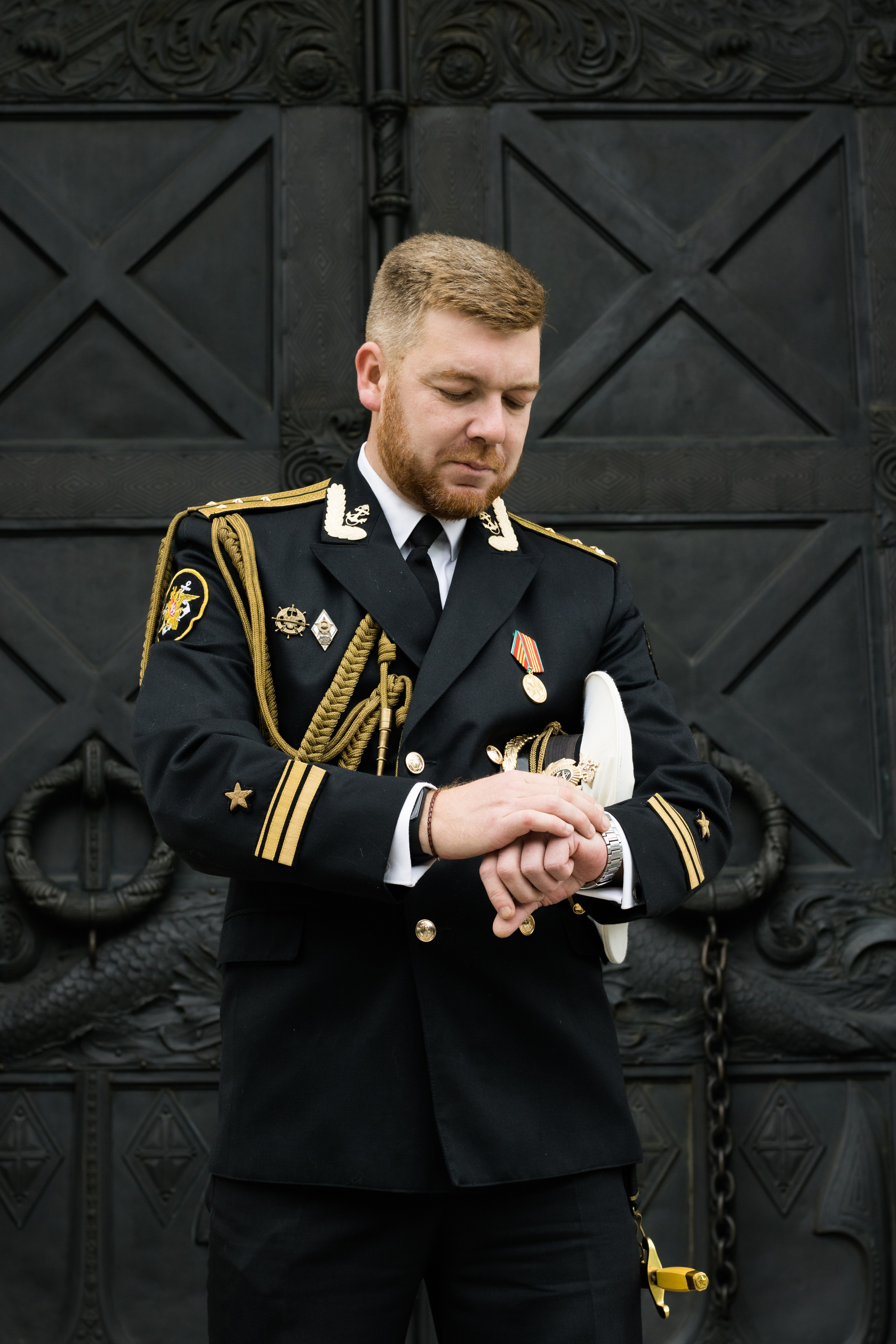 Портрет моряка для блога "Вахтенный журнал" в Инстаграм