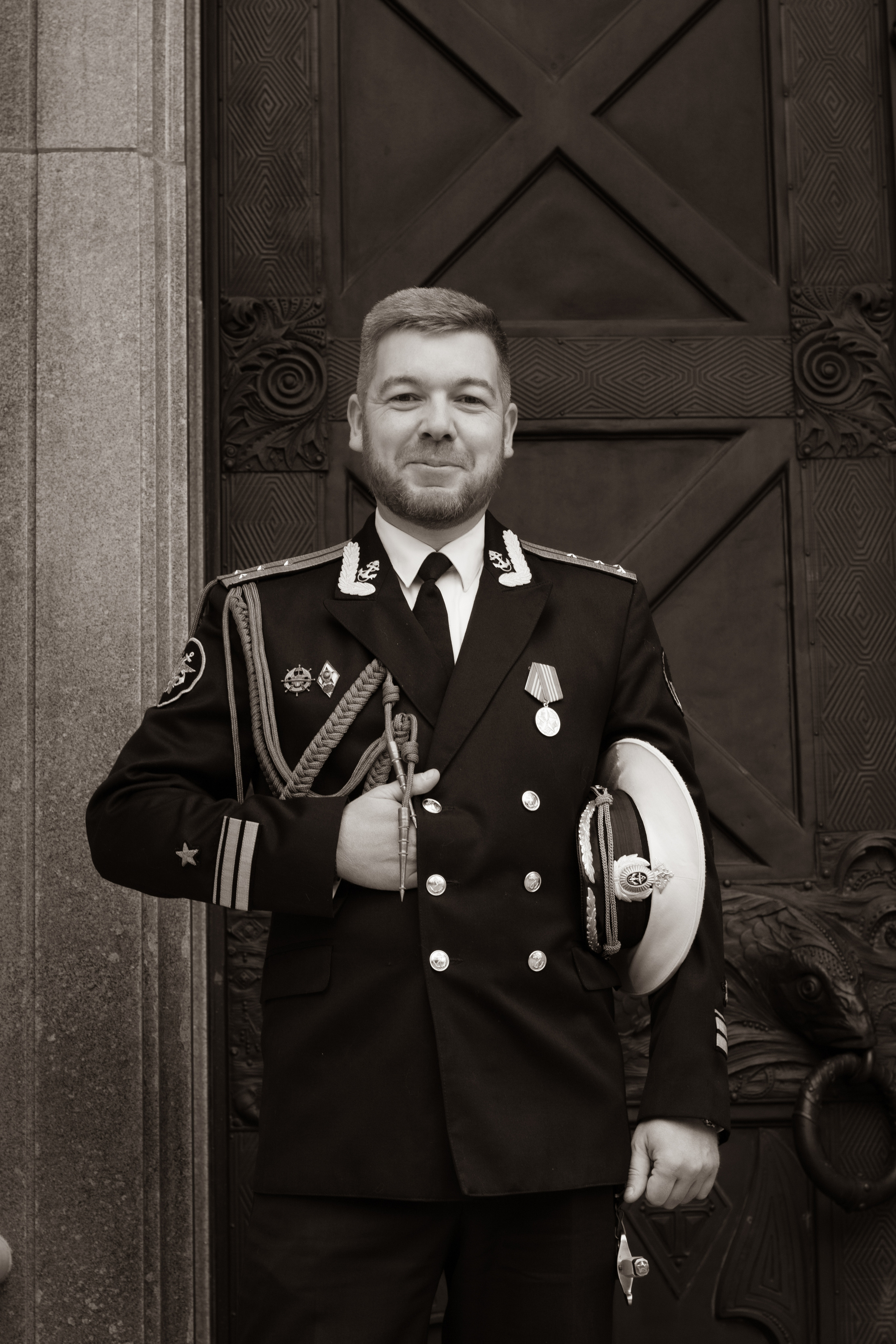 Портрет моряка для блога "Вахтенный журнал" в Инстаграм