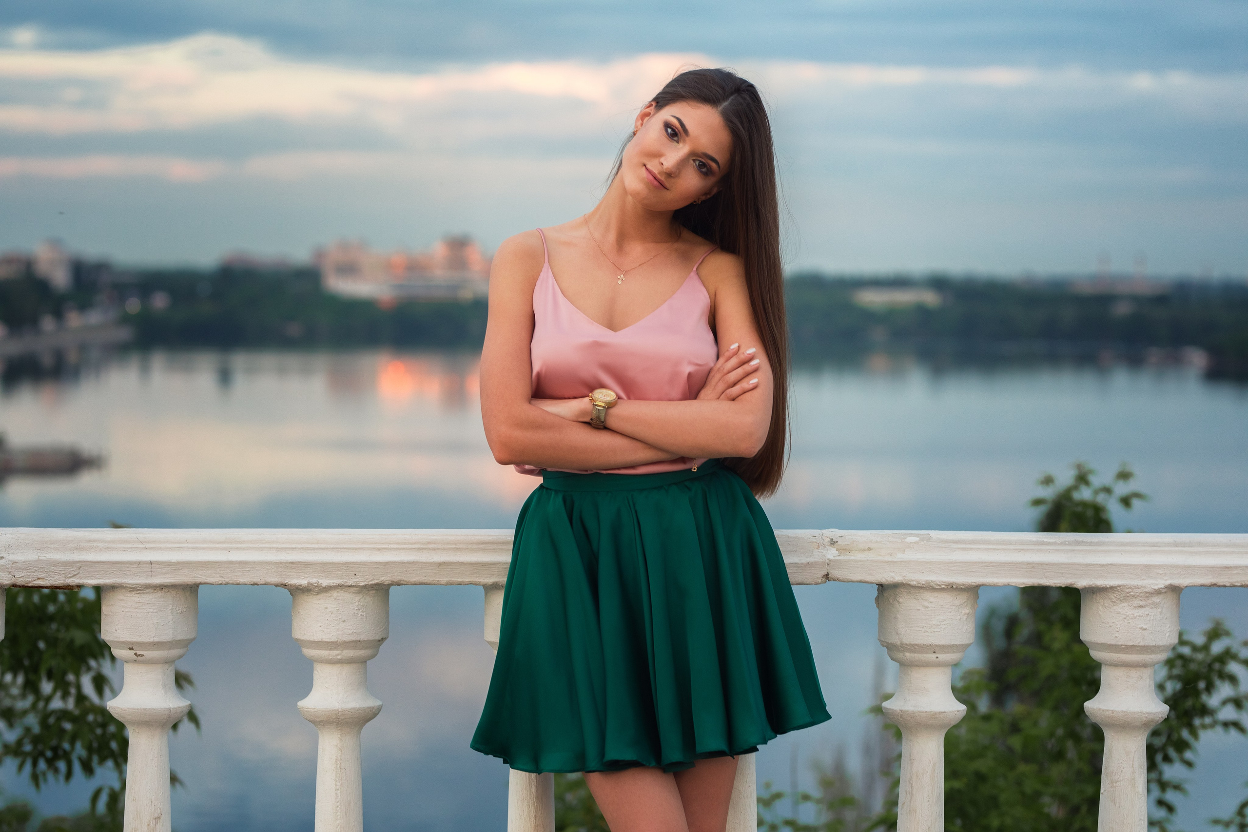 Фотосъемка в саду и на набережной с Валерией