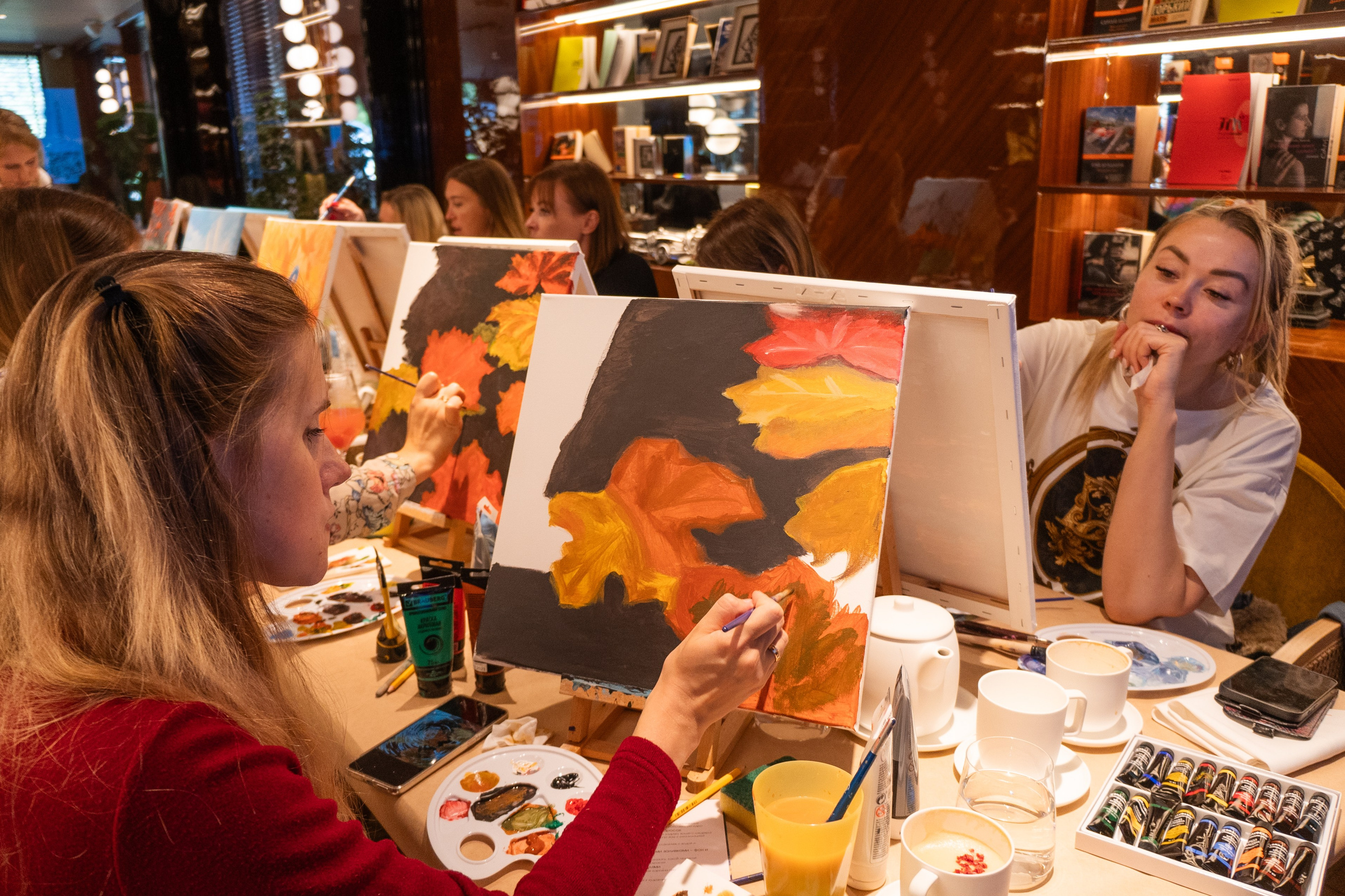 Корпоратив Teach Me Art 3. Портретный фотограф в Москве и Санкт-Петербурге Арина Чех