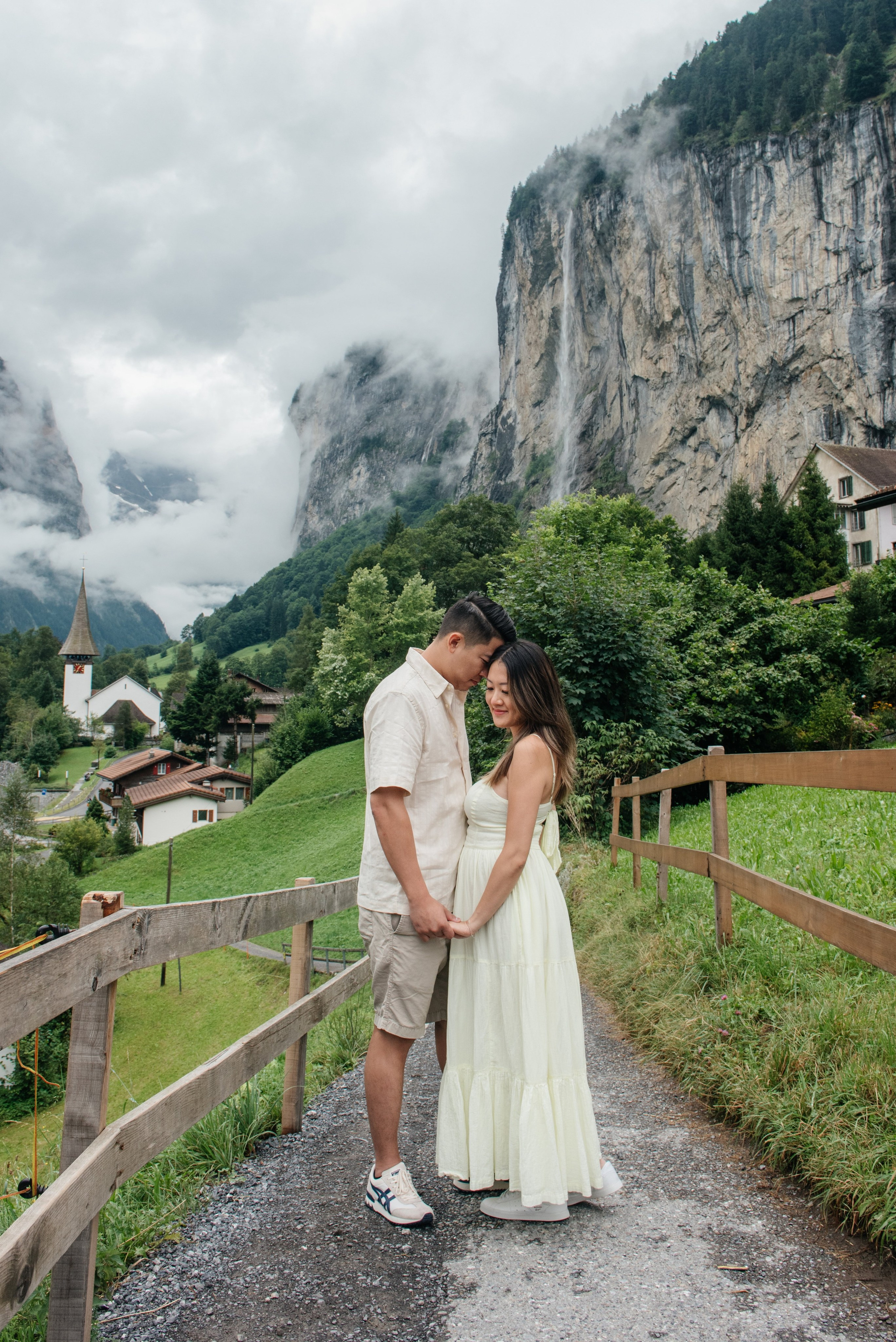 Peggy and Michael (pregnancy). Photographer in Switzerland and Europe Anna Alekseenko