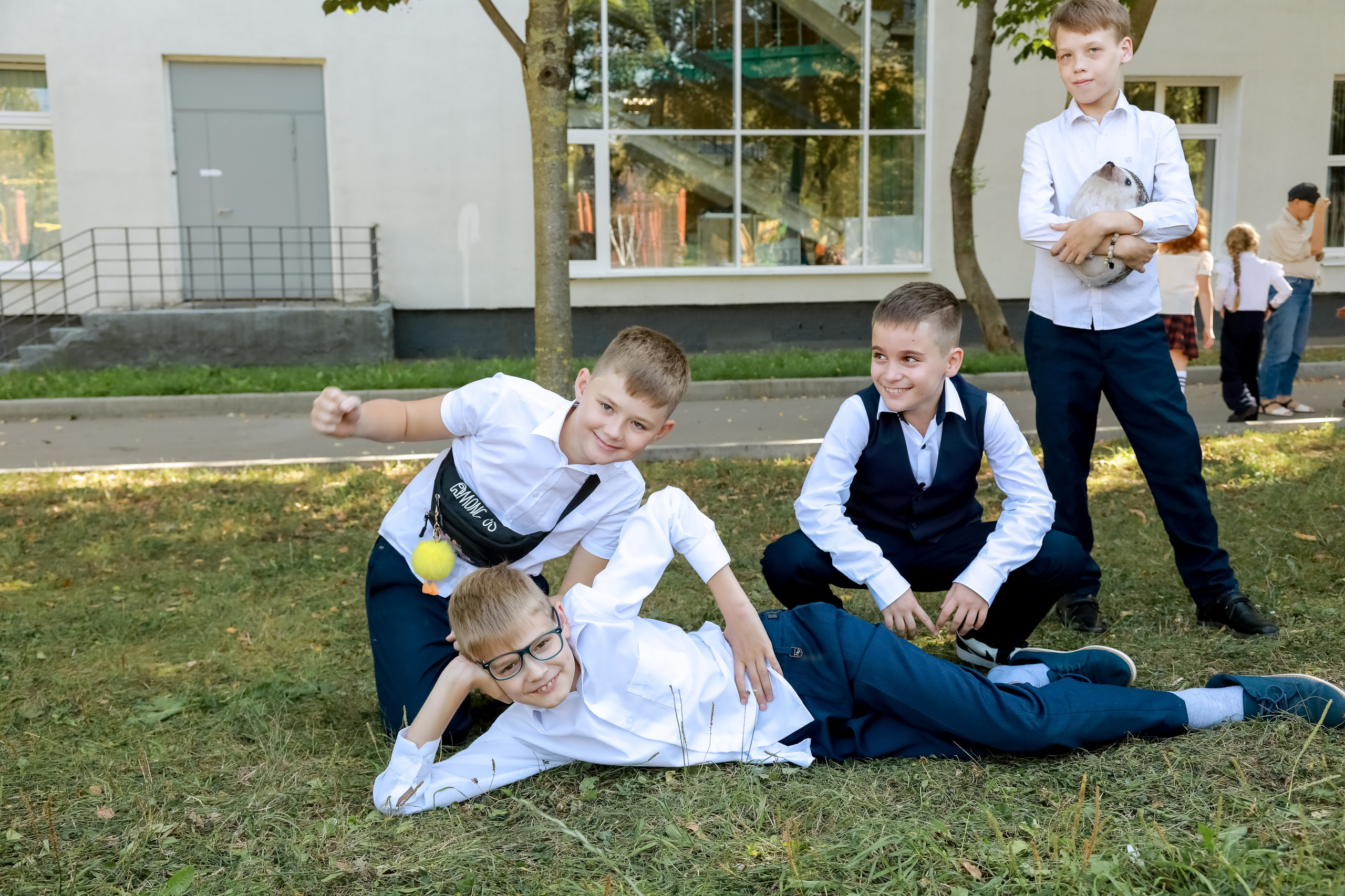 В школе. Детский и семейный фотограф Москва Наталья Матвеенко