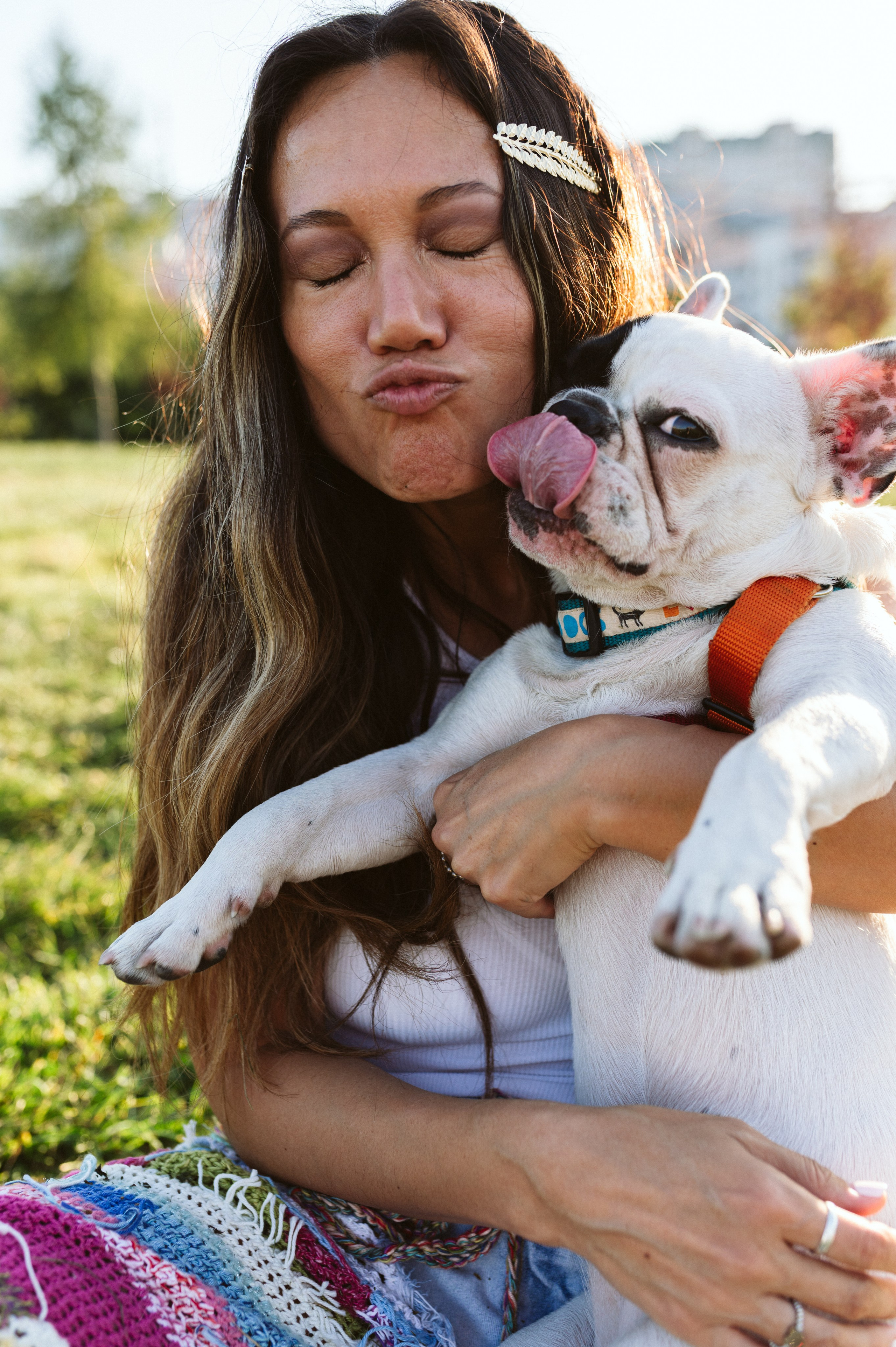 Инна и Белль. Фотограф анималист в Москве Ольга Агушева