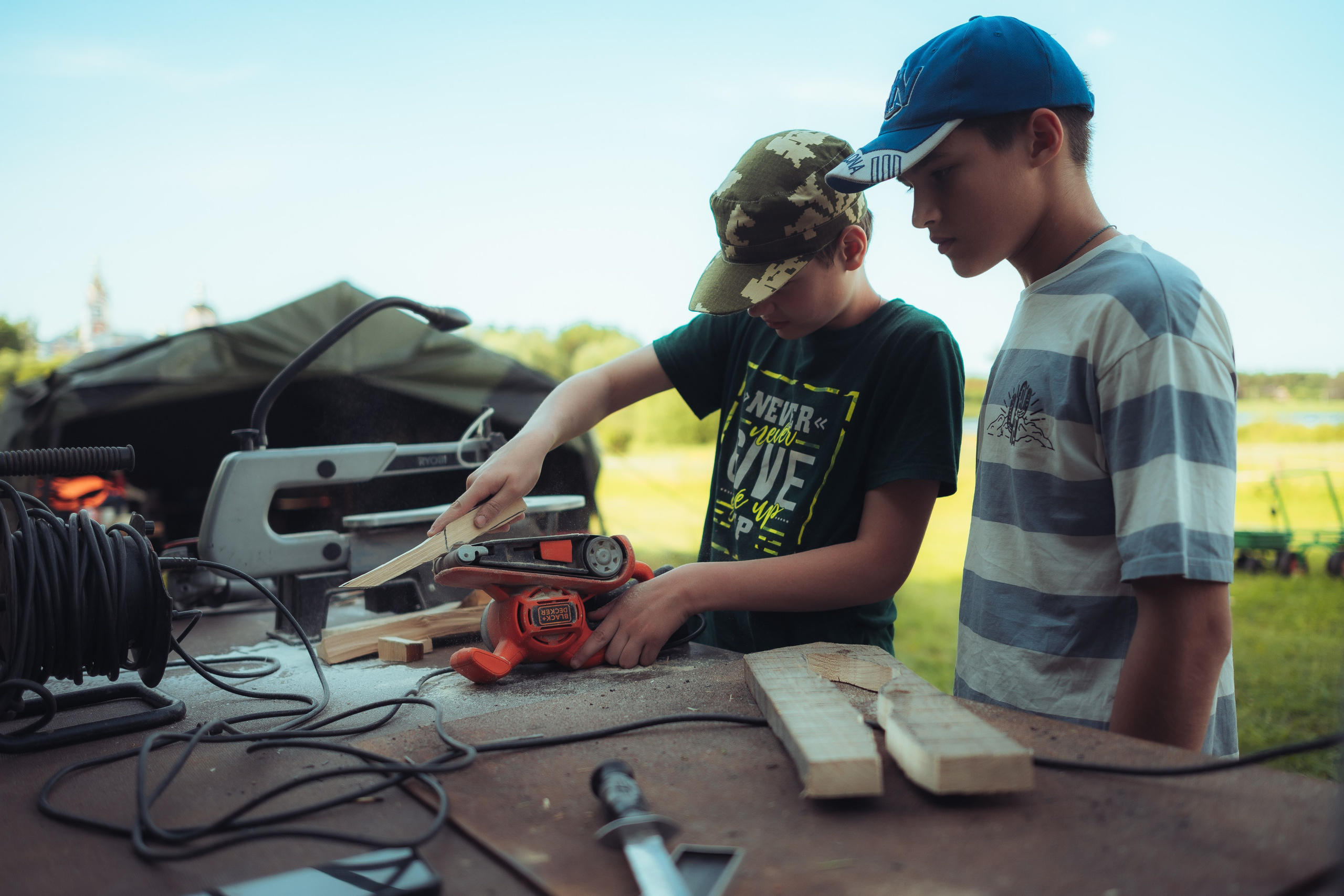 Детский лагерь — 1 смена 2025 год. Иван Кубик — фотограф и видеограф