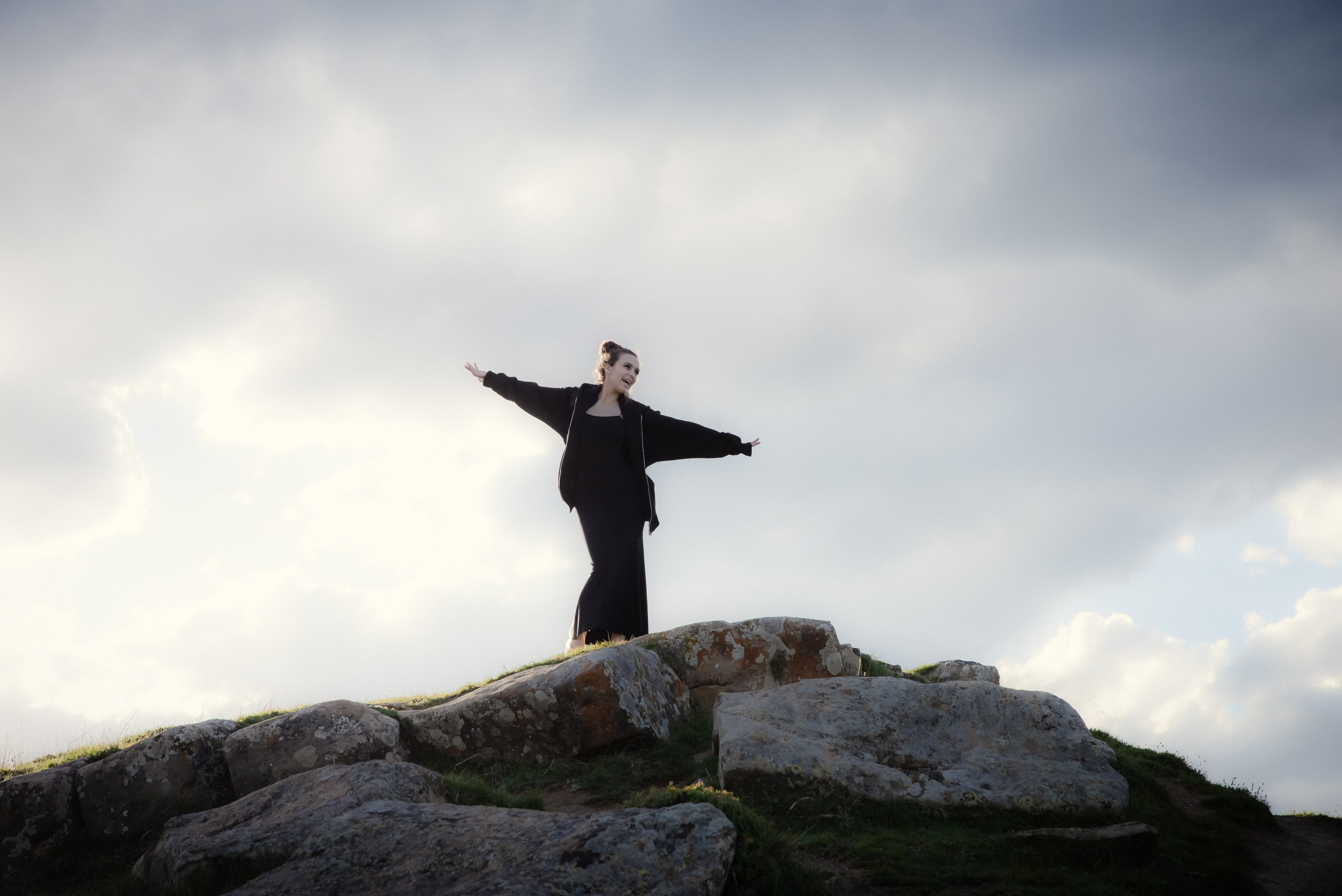 На вершине горы на 4.5. км выше к облакам. Фотограф Крещение Венчание Москва