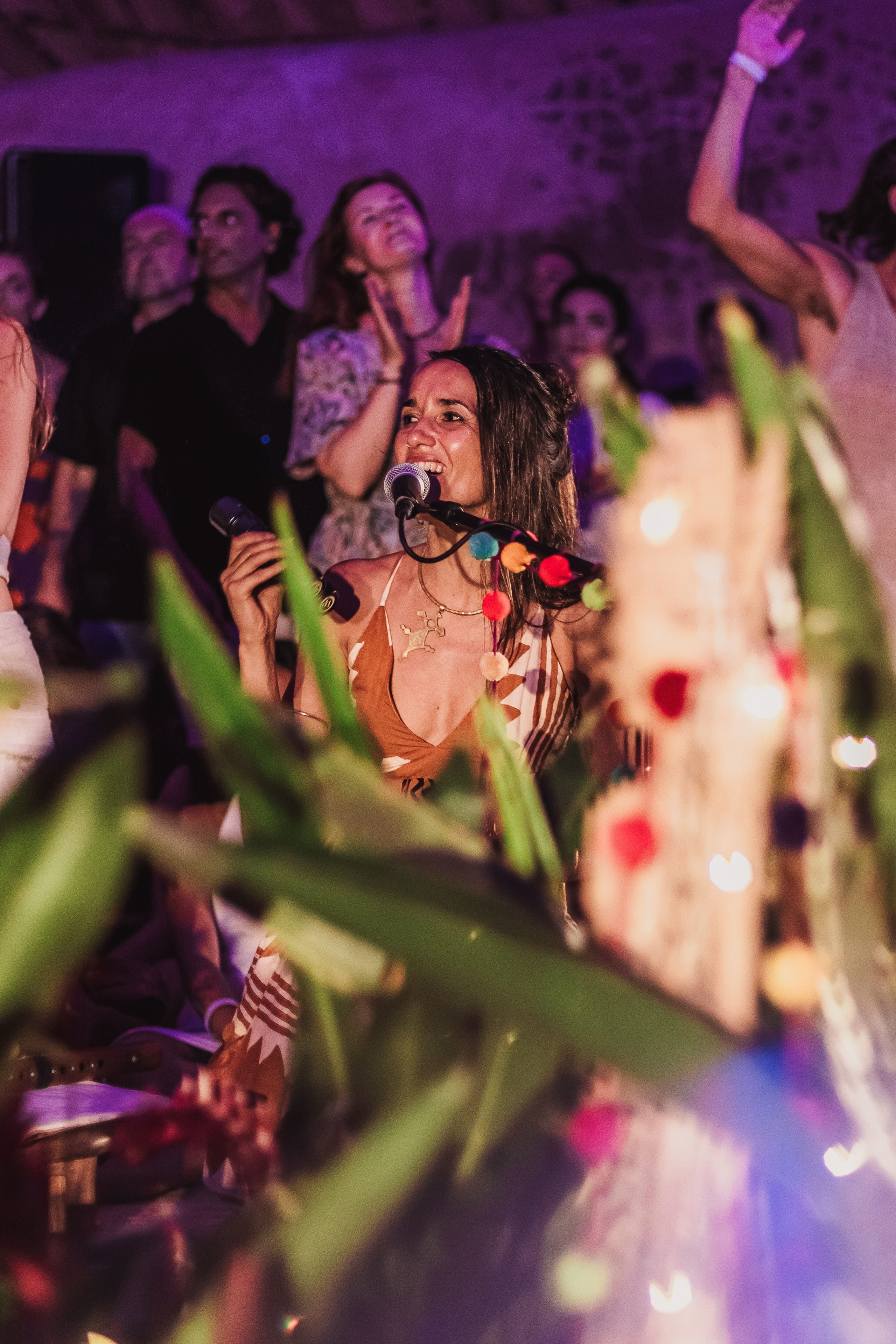 Hanuman Project kirtan at Alchemy april. Mariam Bagdasaryan