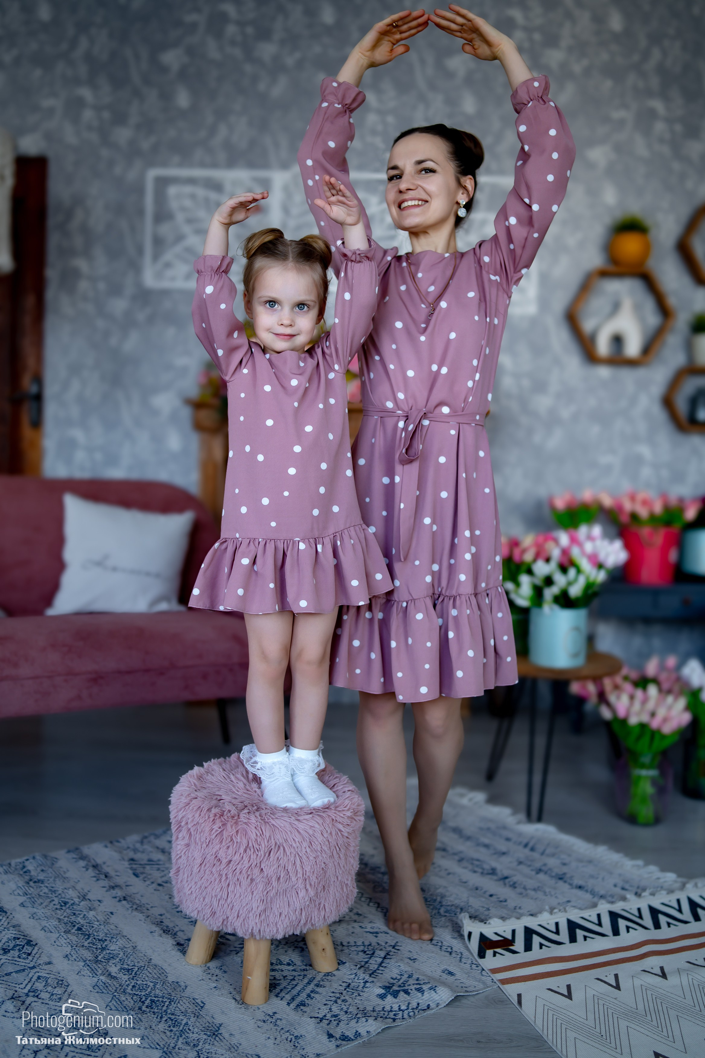 Студия Лимонад «МАМА и ДОЧКА». Фотограф Нижний Новгород Татьяна Кэйод