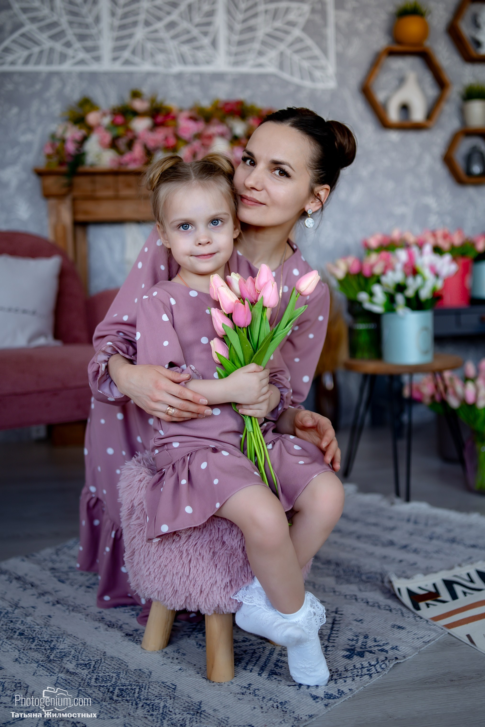 Студия Лимонад «МАМА и ДОЧКА». Фотограф Нижний Новгород Татьяна Кэйод