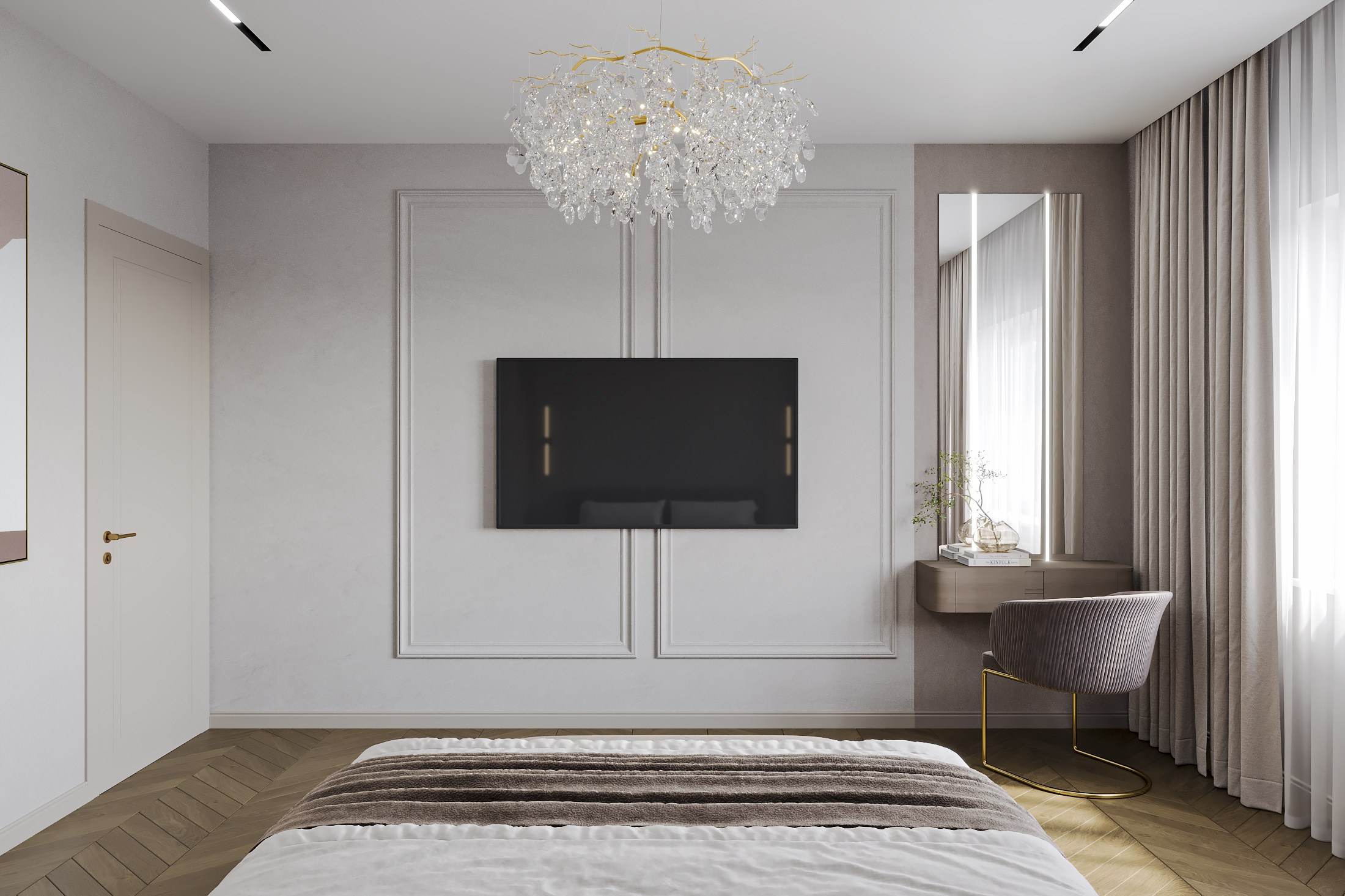 Дом с мансардой 250 м². Студия дизайна