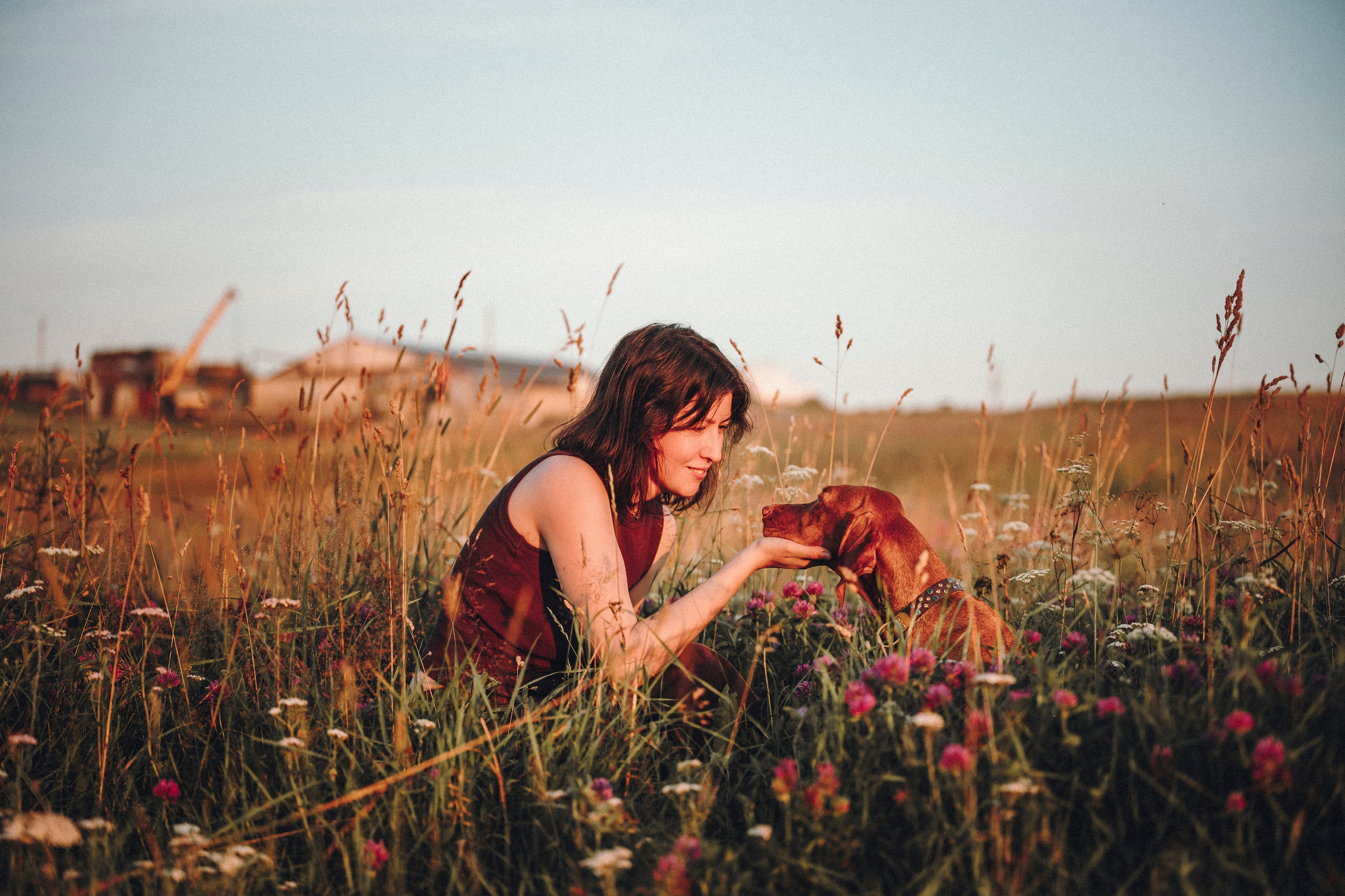 Маша, Трисс и Эста. Семейный фотограф анималист Ананьева Мария — Москва