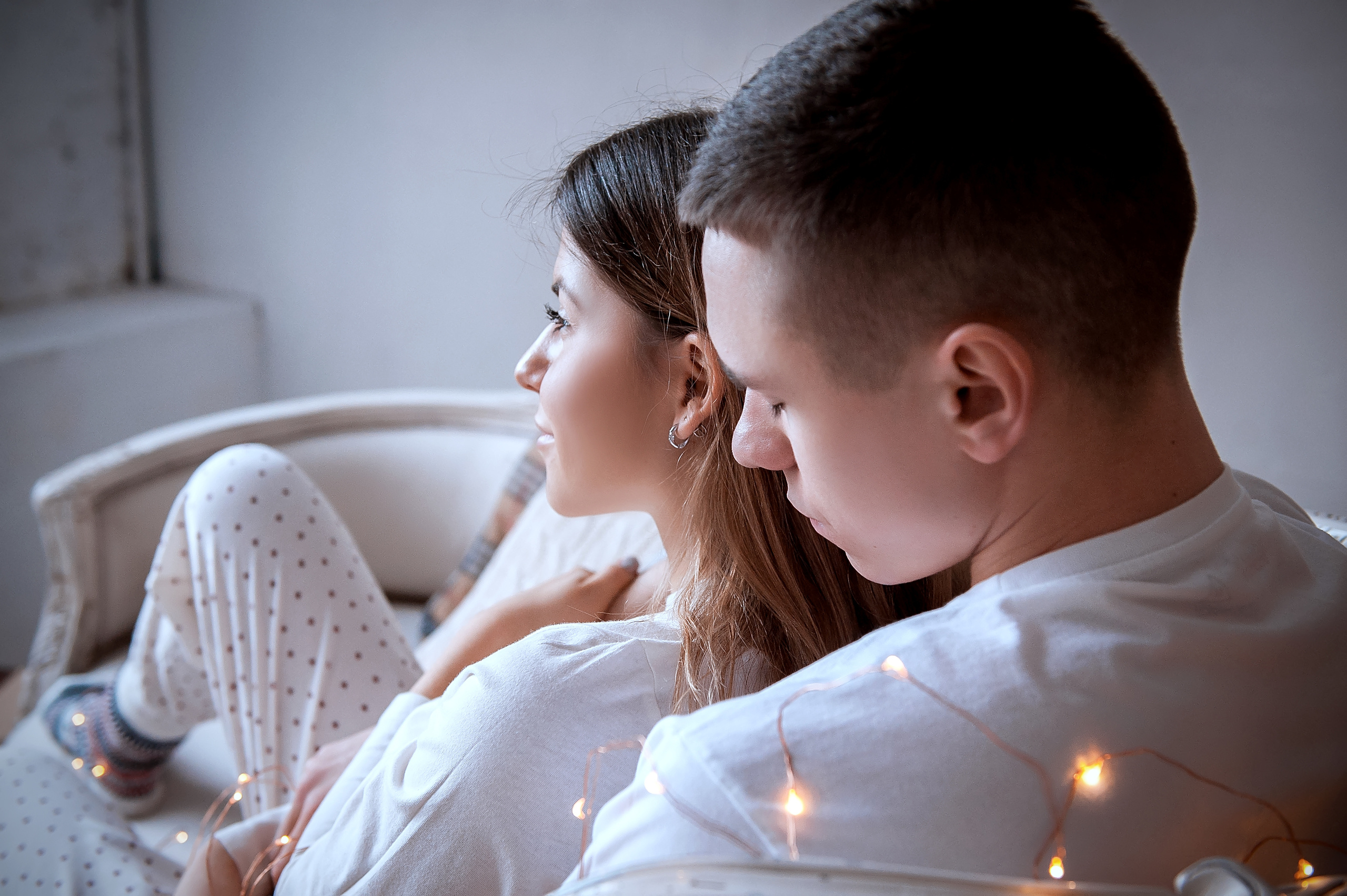 Новогодняя фотосессия для влюбленных в Ивантеевке. Свадебный и семейный фотограф Виктория Носачёва. Щелково, Москва и МО