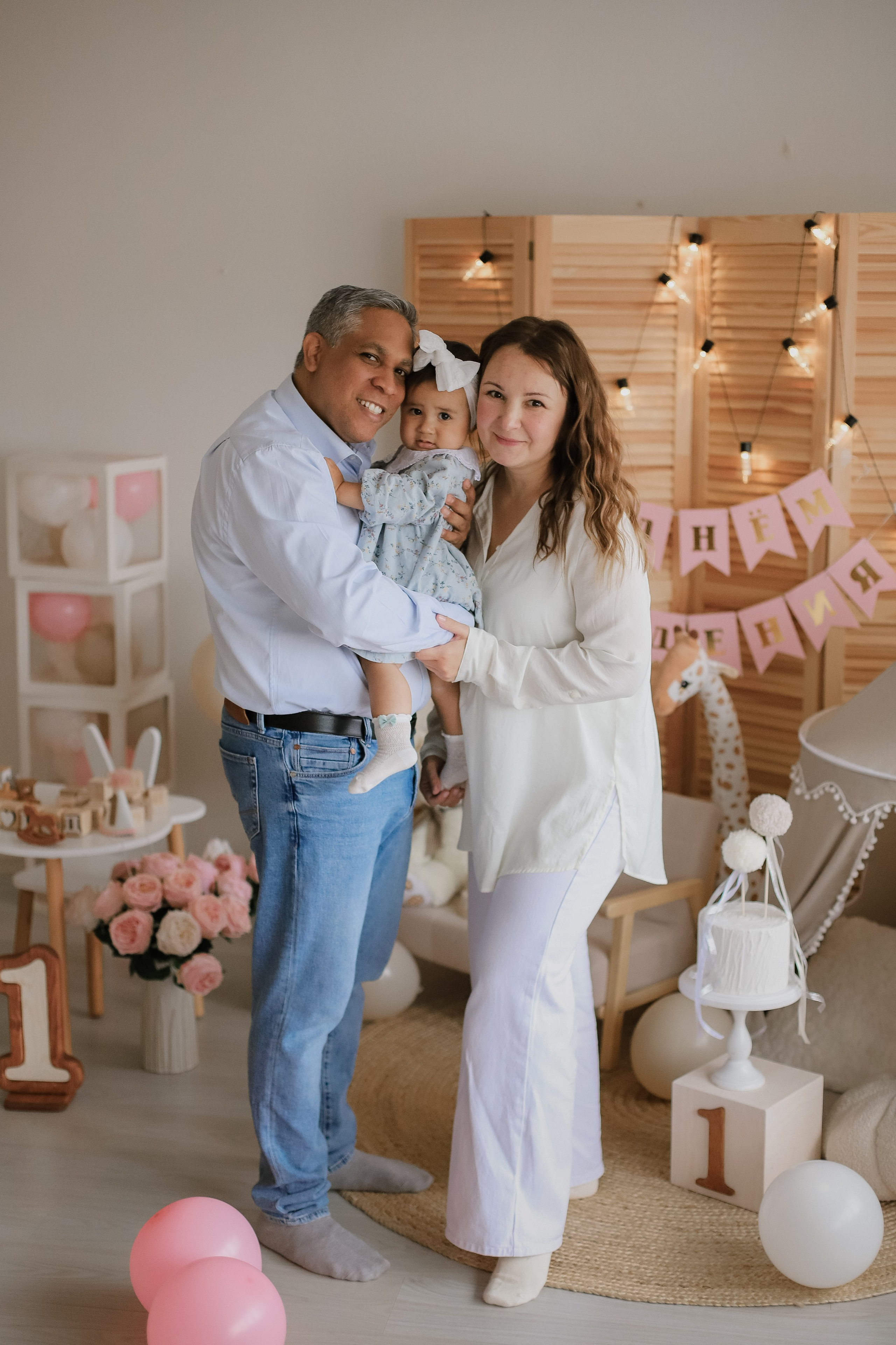 Годик Амелии. Свадебный, семейный и детский фотограф в Люберцах Зайцева Анастасия