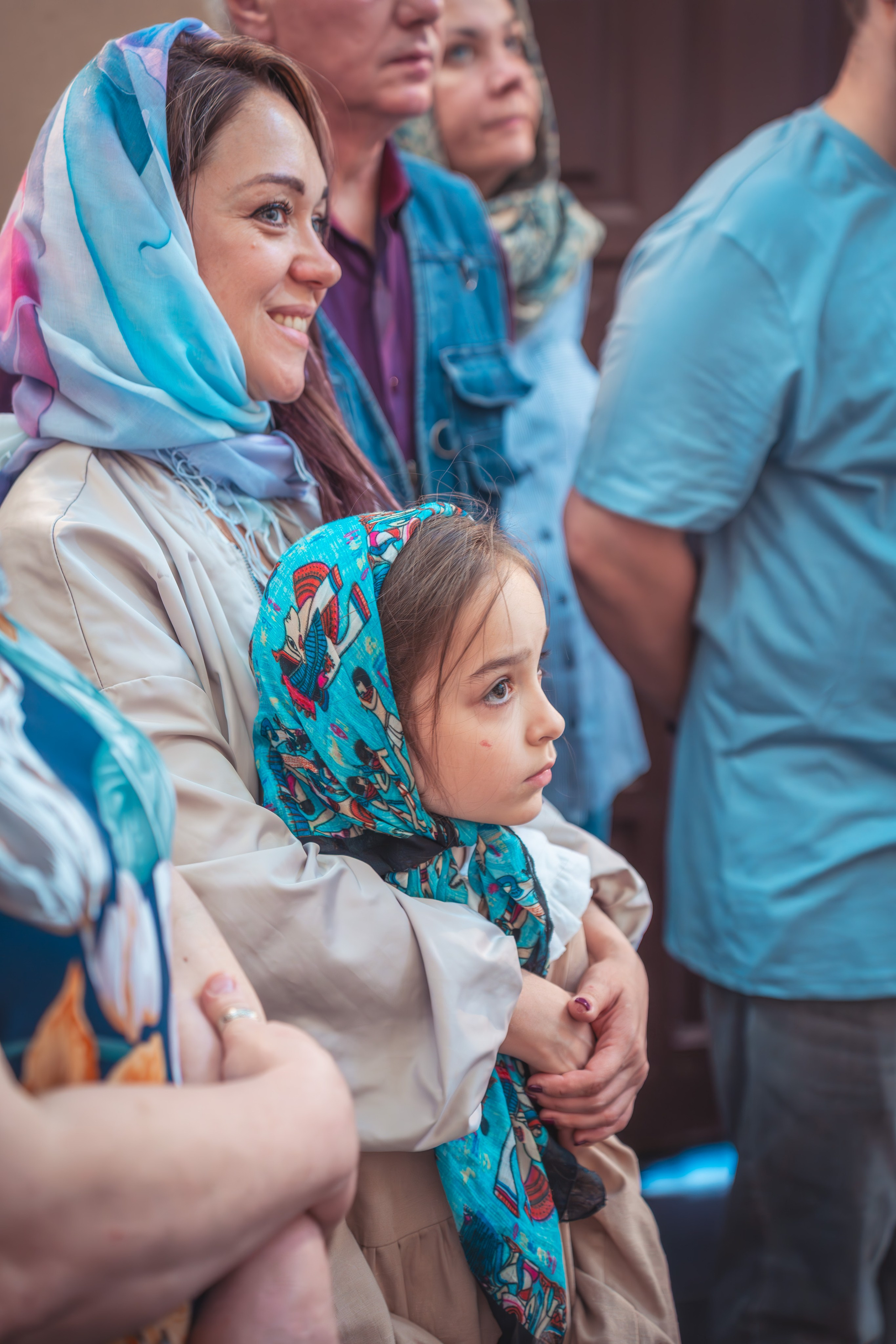 Крещение Анастасии в храме Михаила Тверского. Фотограф Евгений Егоров