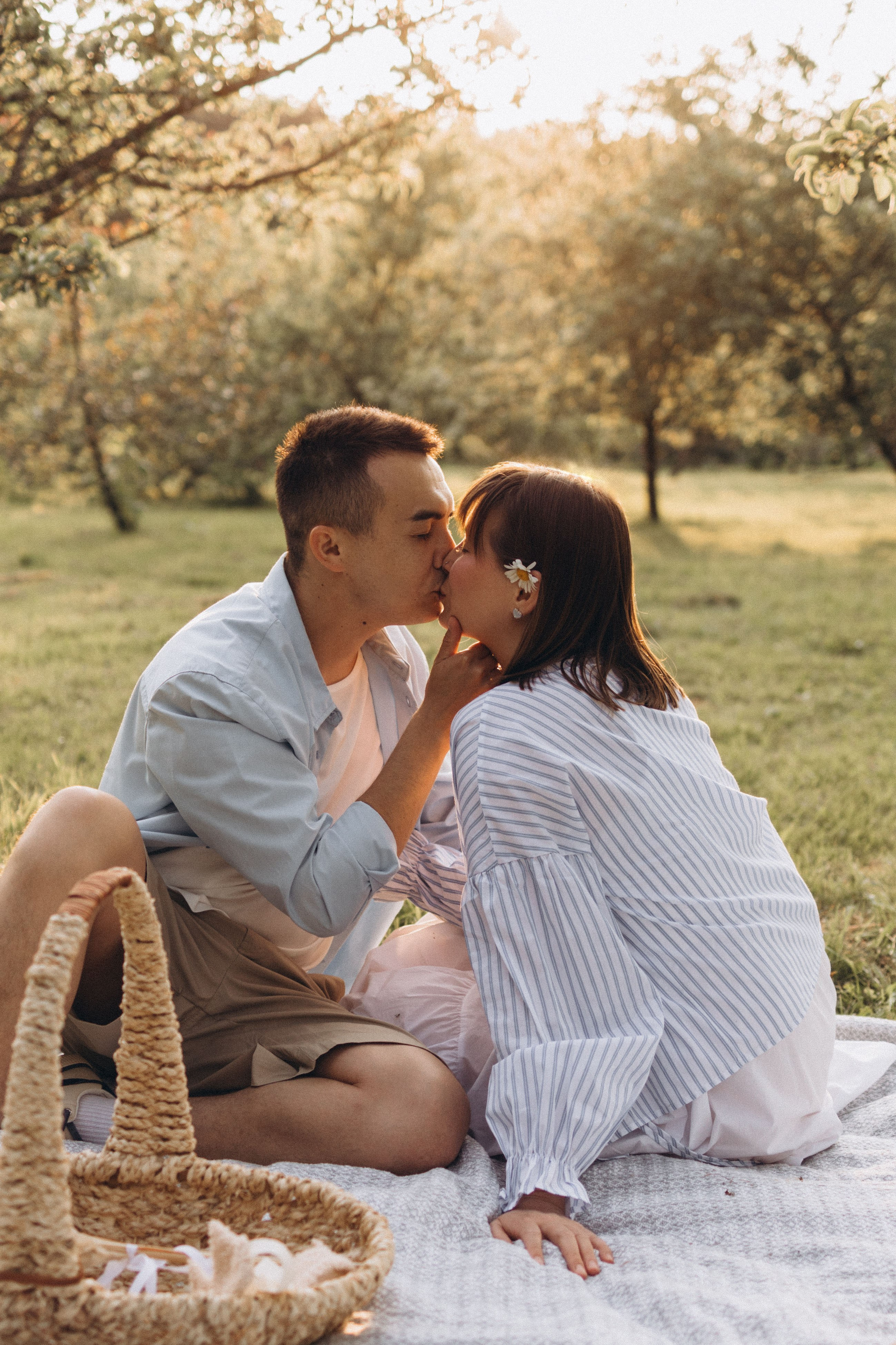 На закате летом. Семейный и женский фотограф в Москве Коновалова Олеся