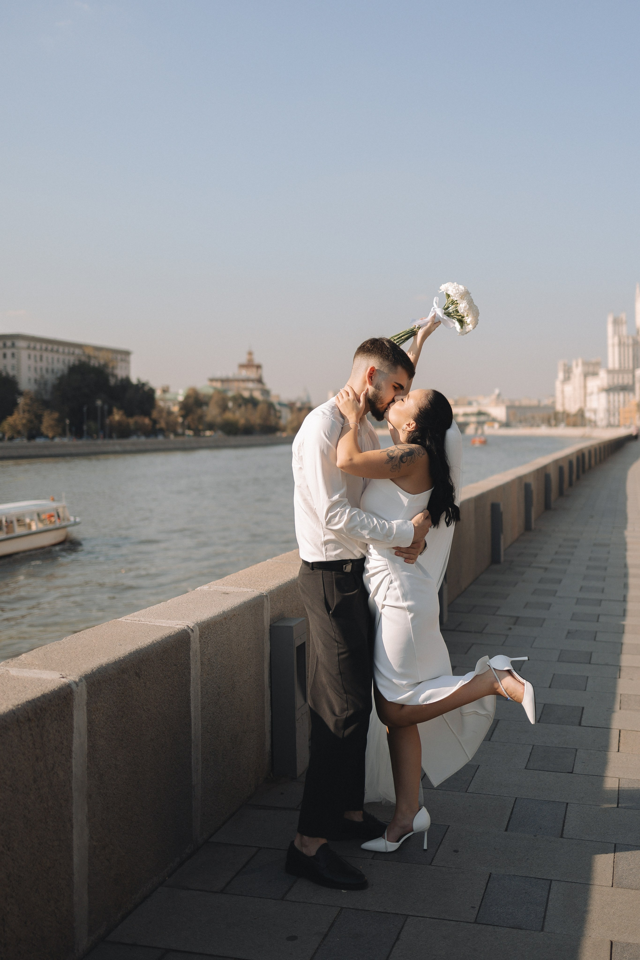 Милена и Филипп (2024). Свадебный и семейный фотограф в Москве Яна Шувалова