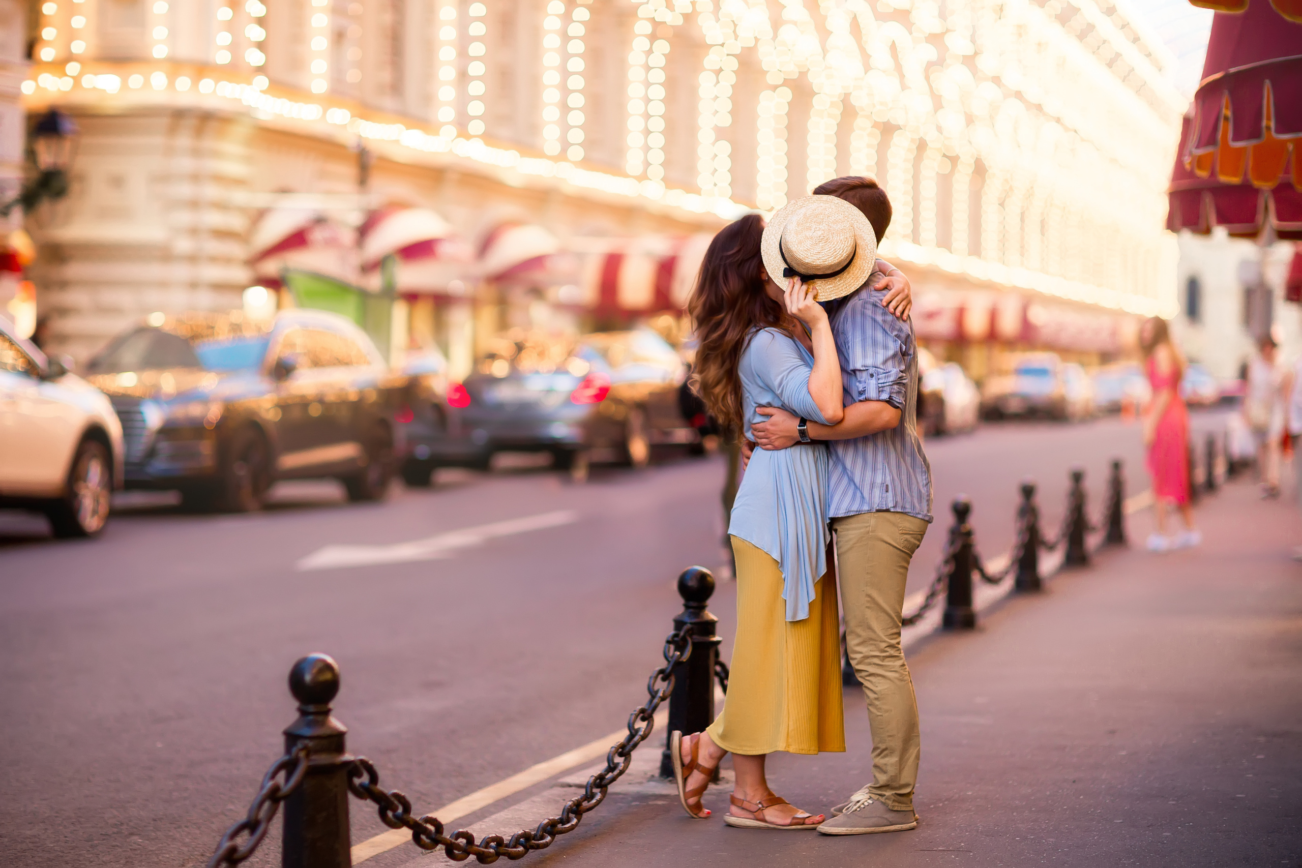 Аня, Дима и Артем. Прогулка в центре Москвы. Семейный фотограф в Москве Марина Петра
