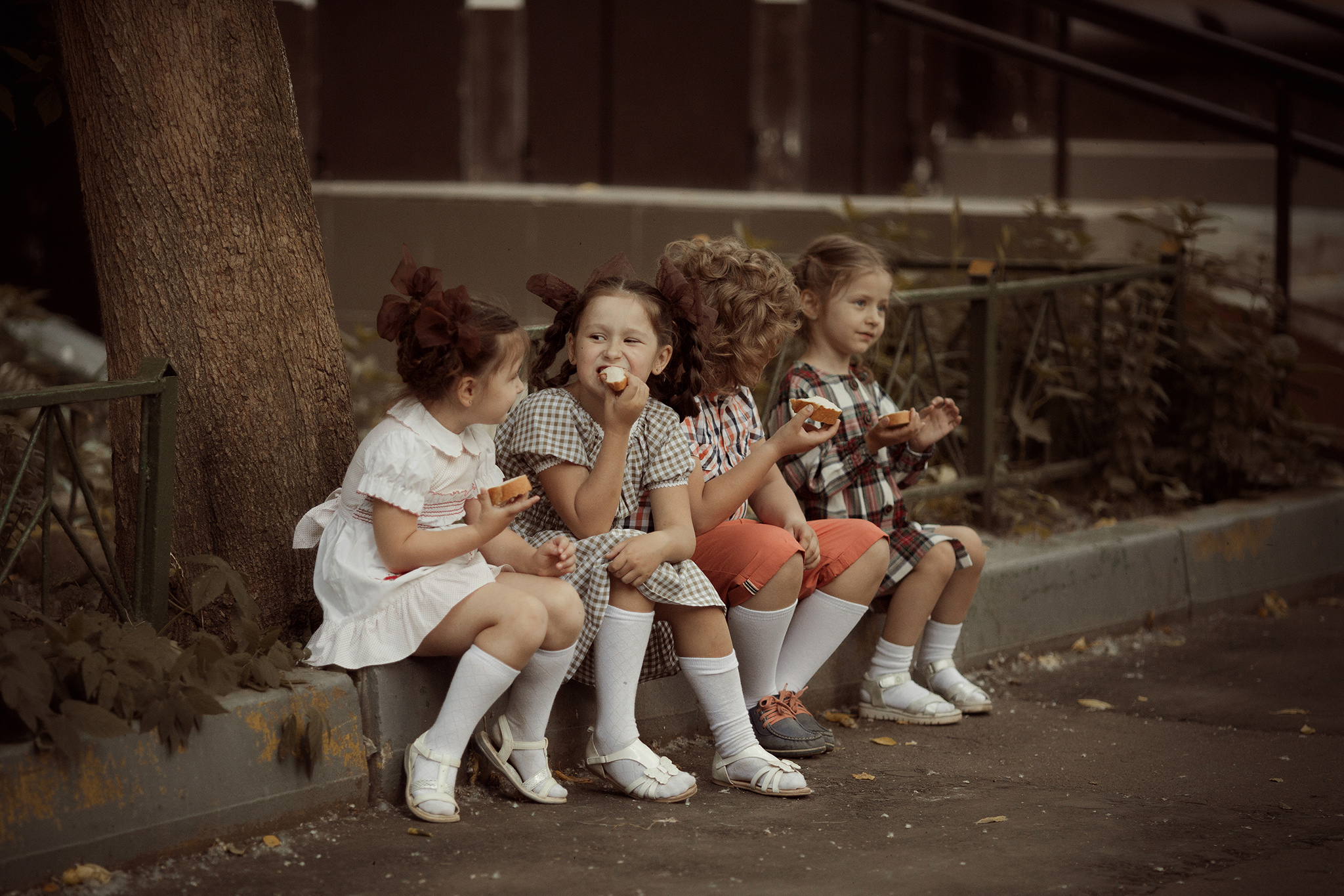 Ребята с нашего двора. Семейный фотограф в Москве Марина Петра