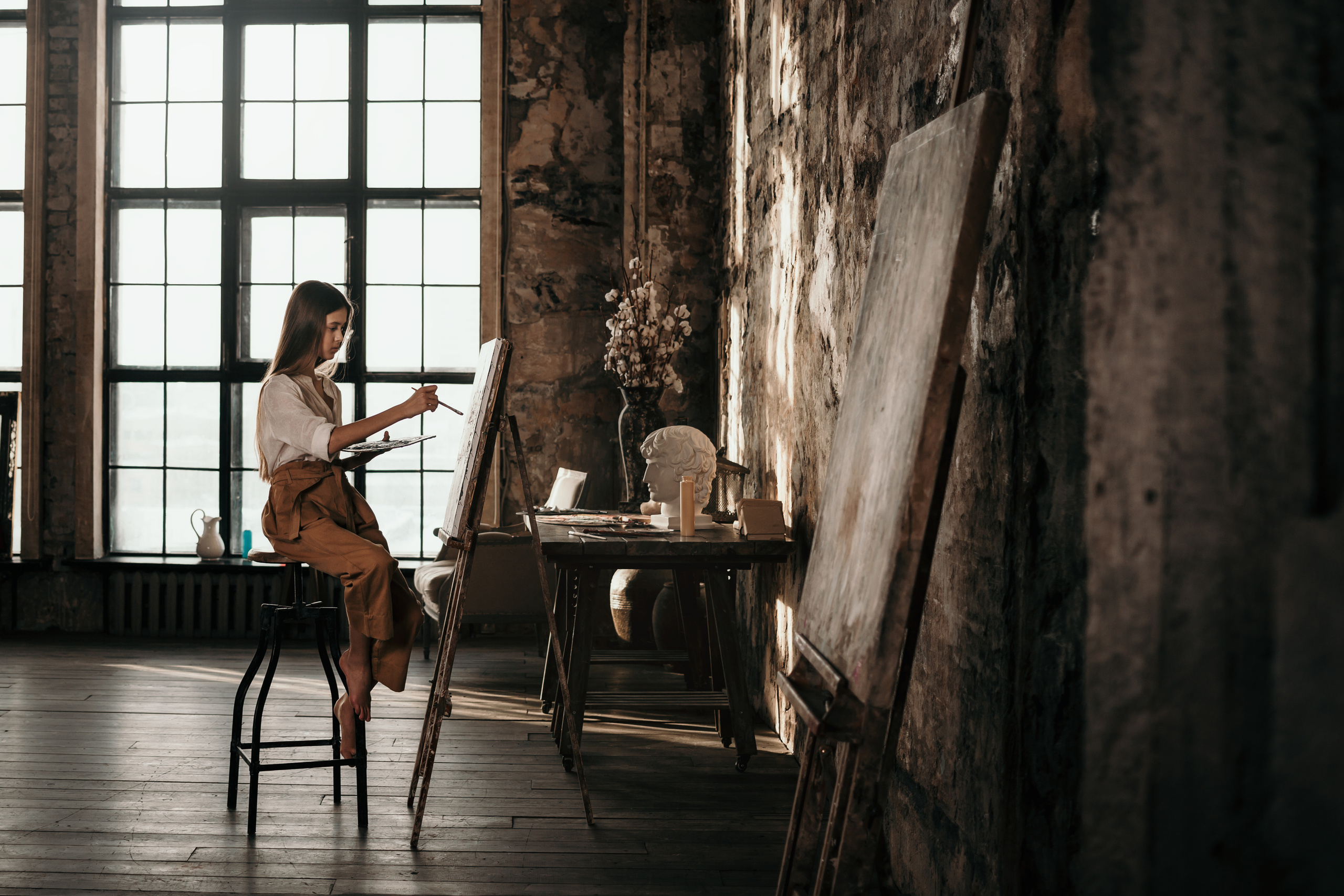 Художница Варя. Семейный фотограф в Москве Марина Петра