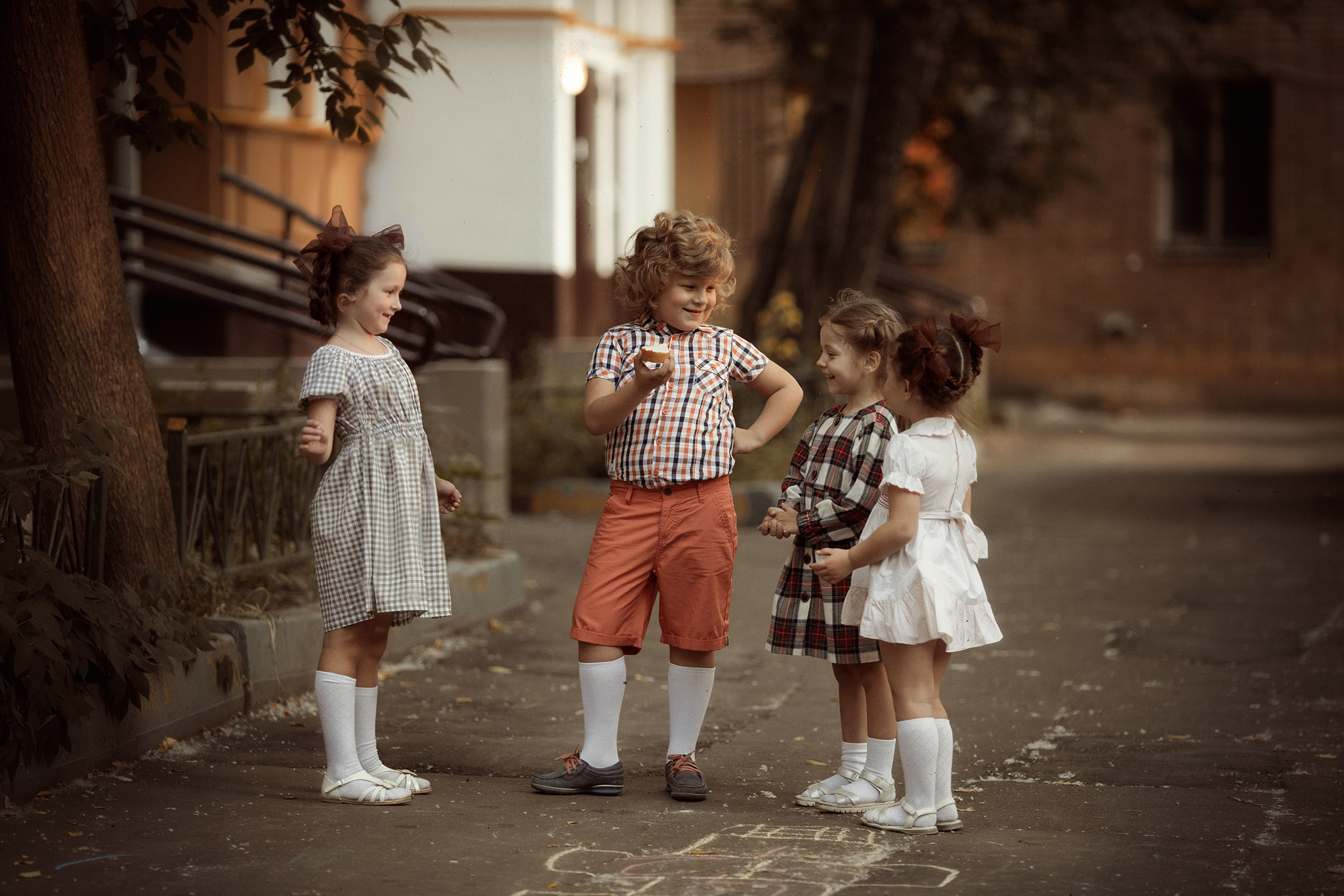 Ребята с нашего двора. Семейный фотограф в Москве Марина Петра