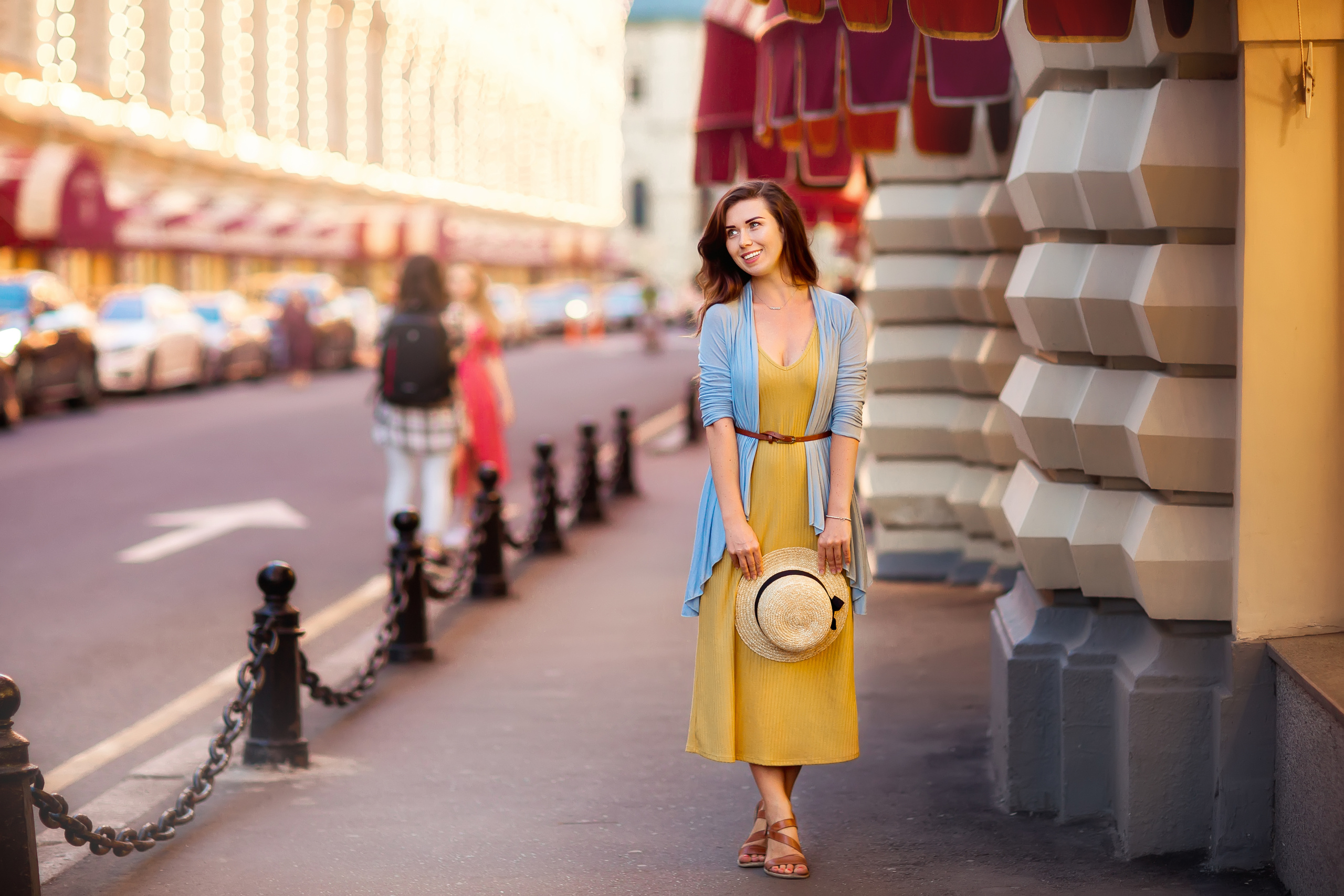 Аня, Дима и Артем. Прогулка в центре Москвы. Семейный фотограф в Москве Марина Петра