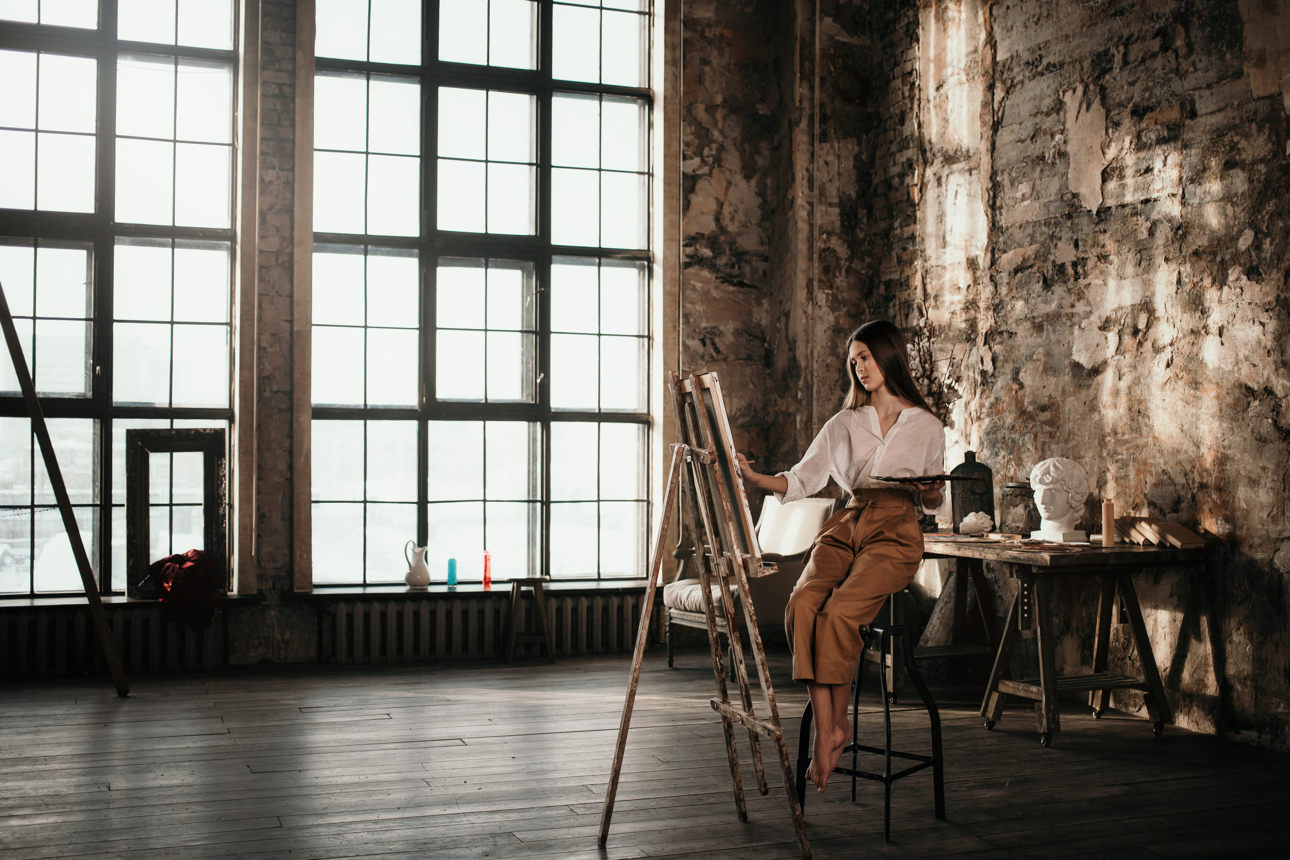 Художница Варя. Семейный фотограф в Москве Марина Петра