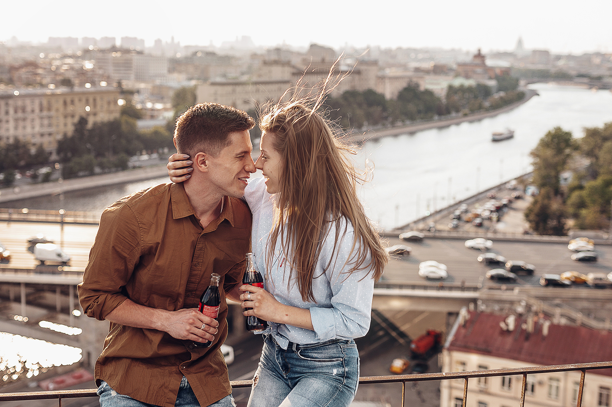 Игорь и Соня на крыше. Семейный фотограф в Москве Марина Петра