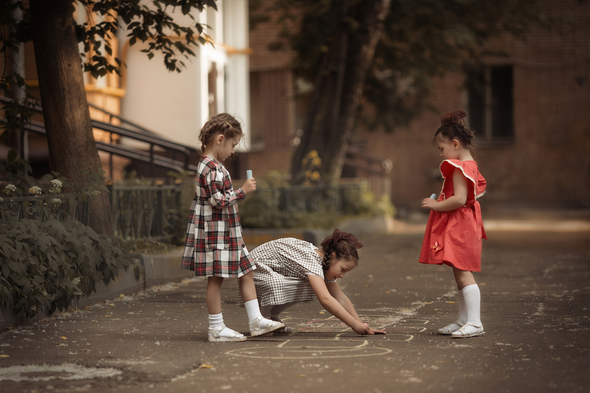 Ребята с нашего двора. Семейный фотограф в Москве Марина Петра