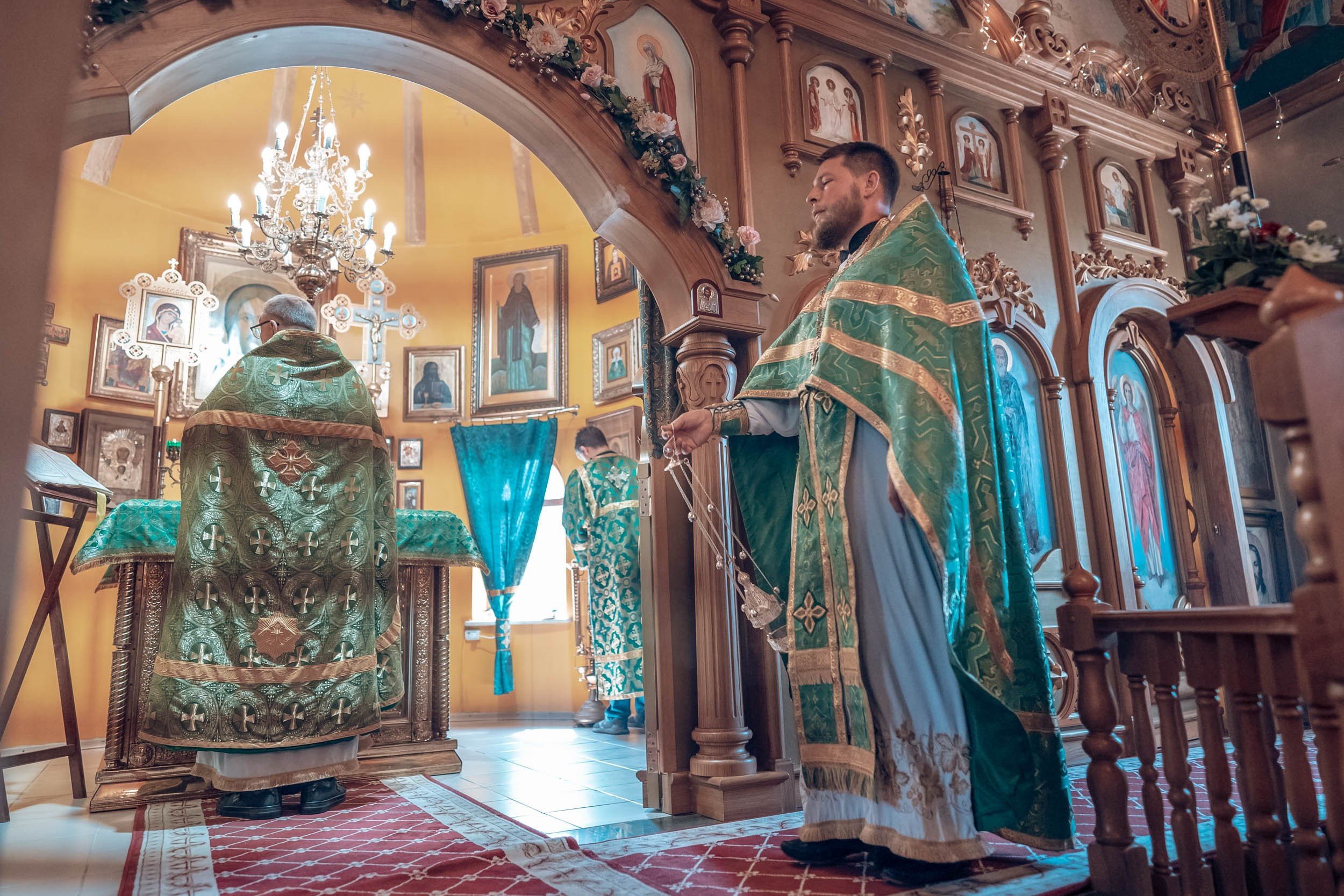 Престольный праздник храма Прп.Сергия Радонежского с. Орлиное. Церковный фотограф Севастополь