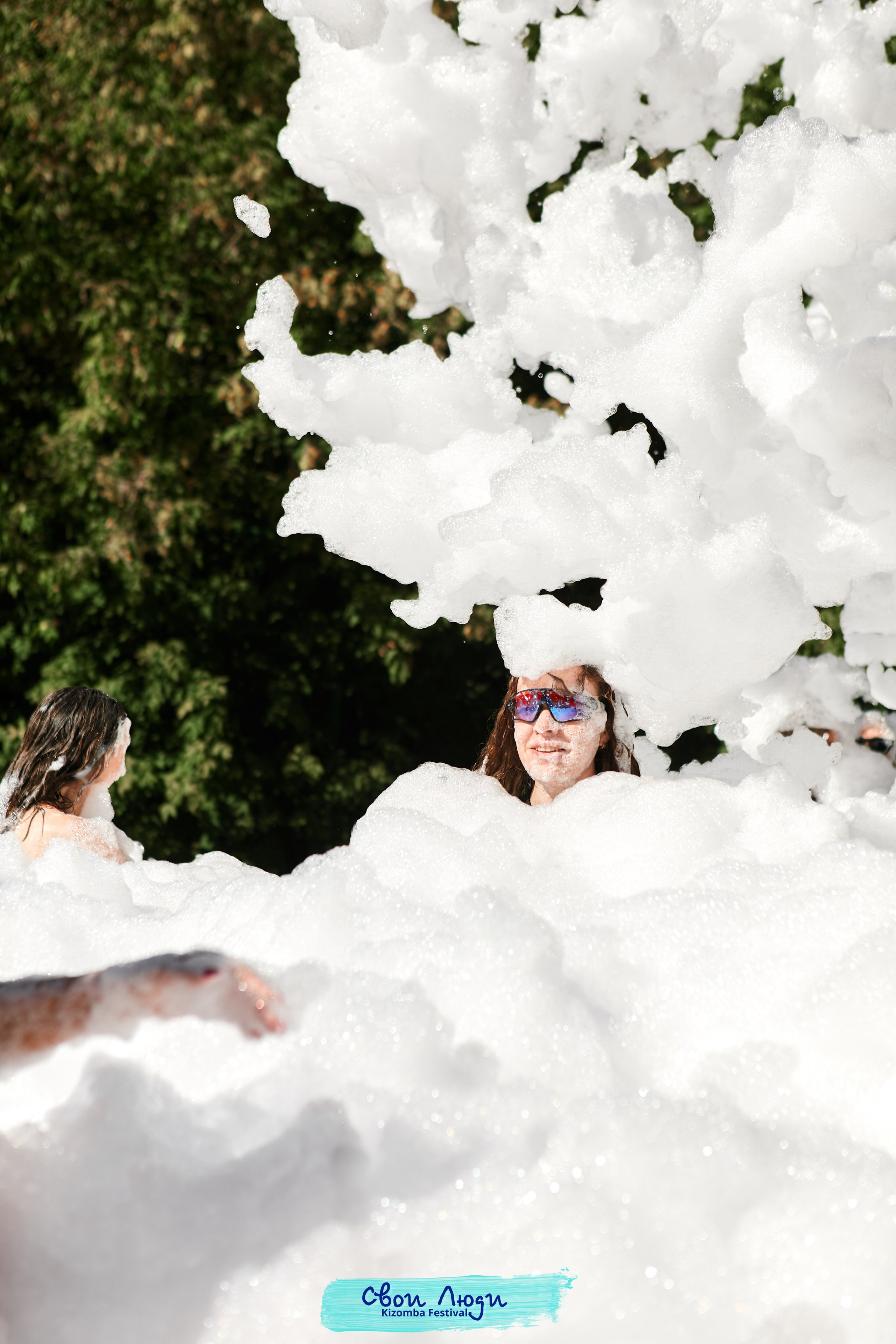 Foam party. Свадебный фотограф