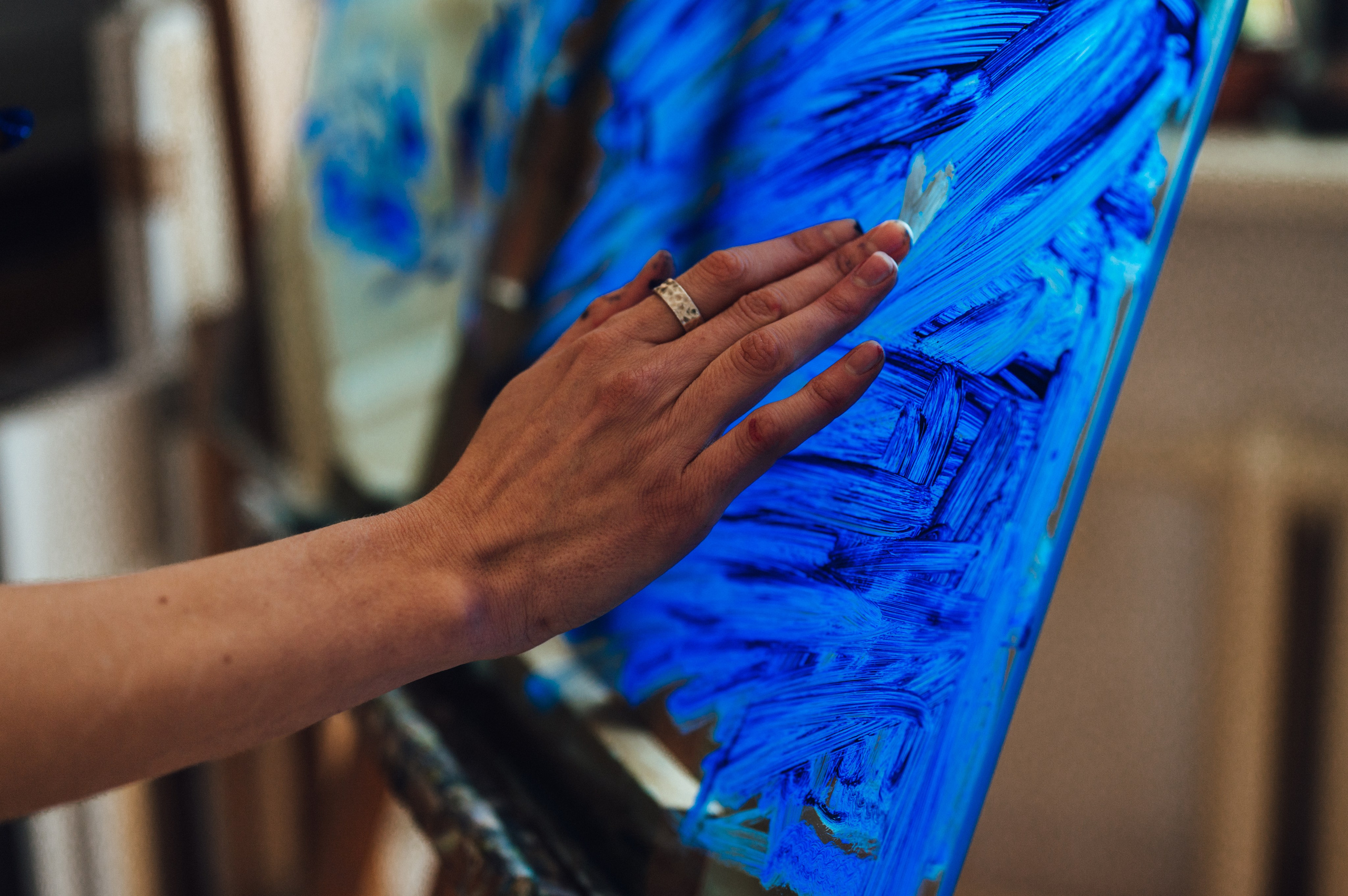 Анастасия. Фотосессия для художницы. Мария Кобзева, фотограф в Ялте, Крым