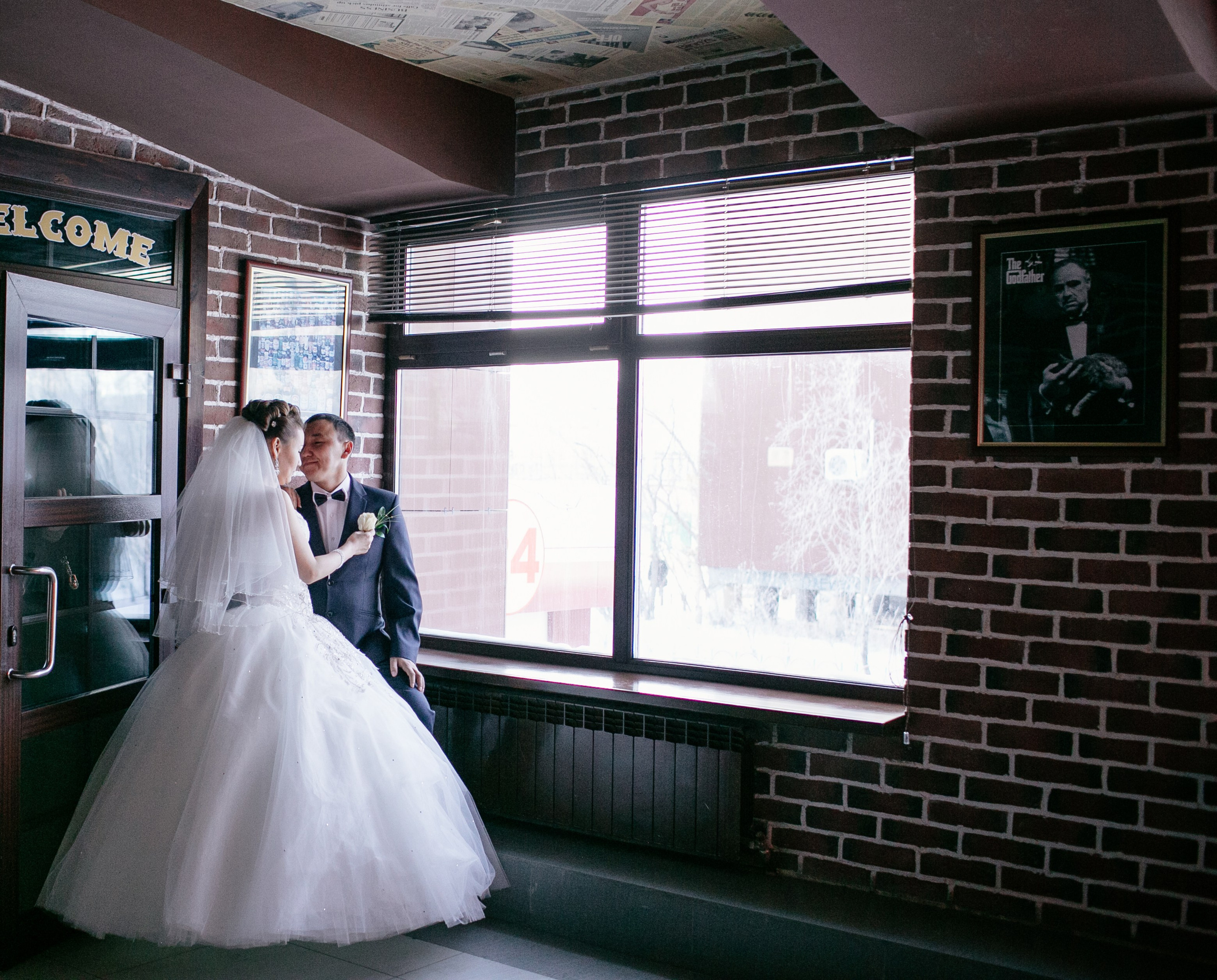 Зимнее свадебное фото. Фотограф Надежда Куин, Якутск