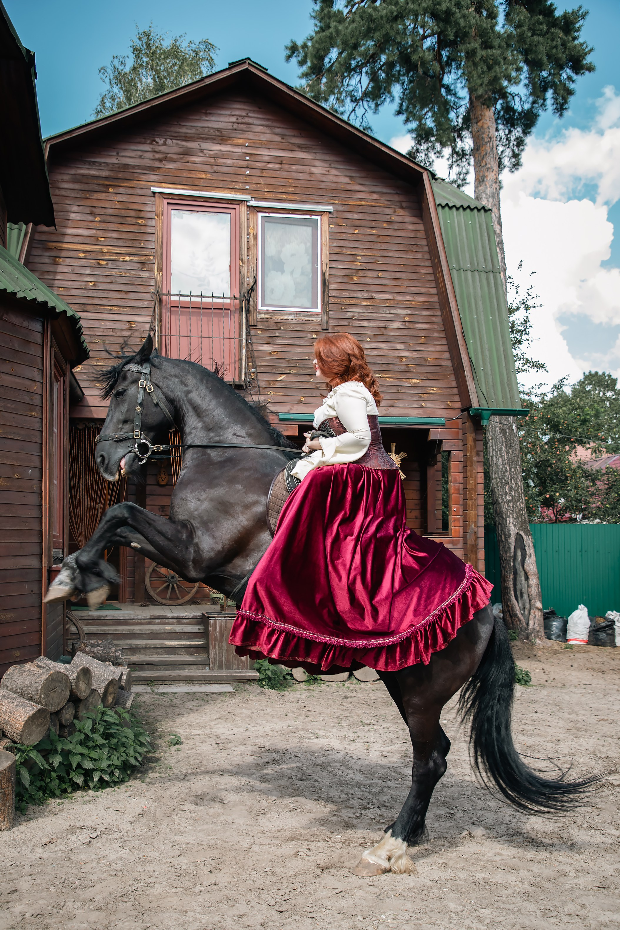 Фотосессия с лошадкой Пенкой