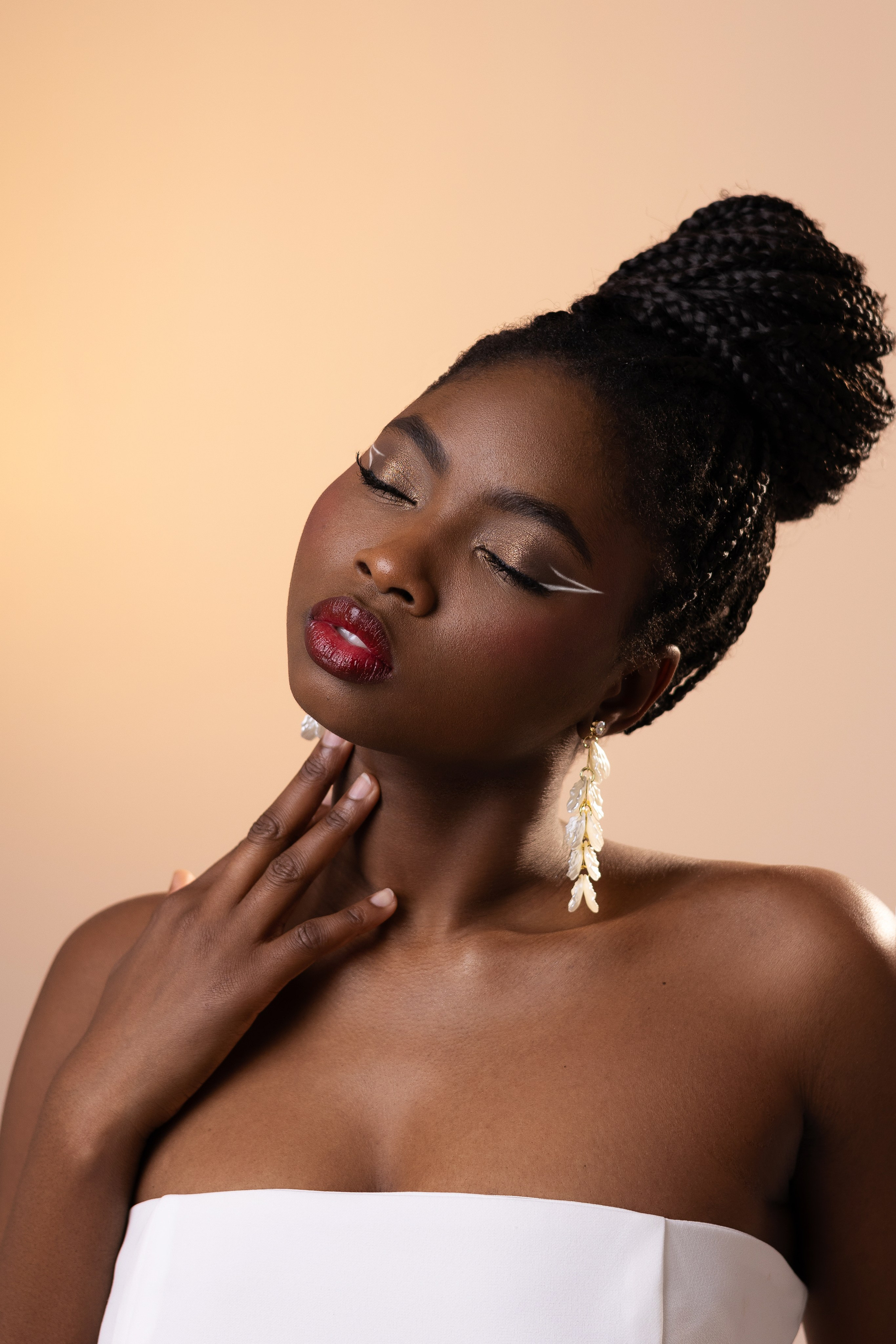 В студии. Асель Мурзина фотограф Казань