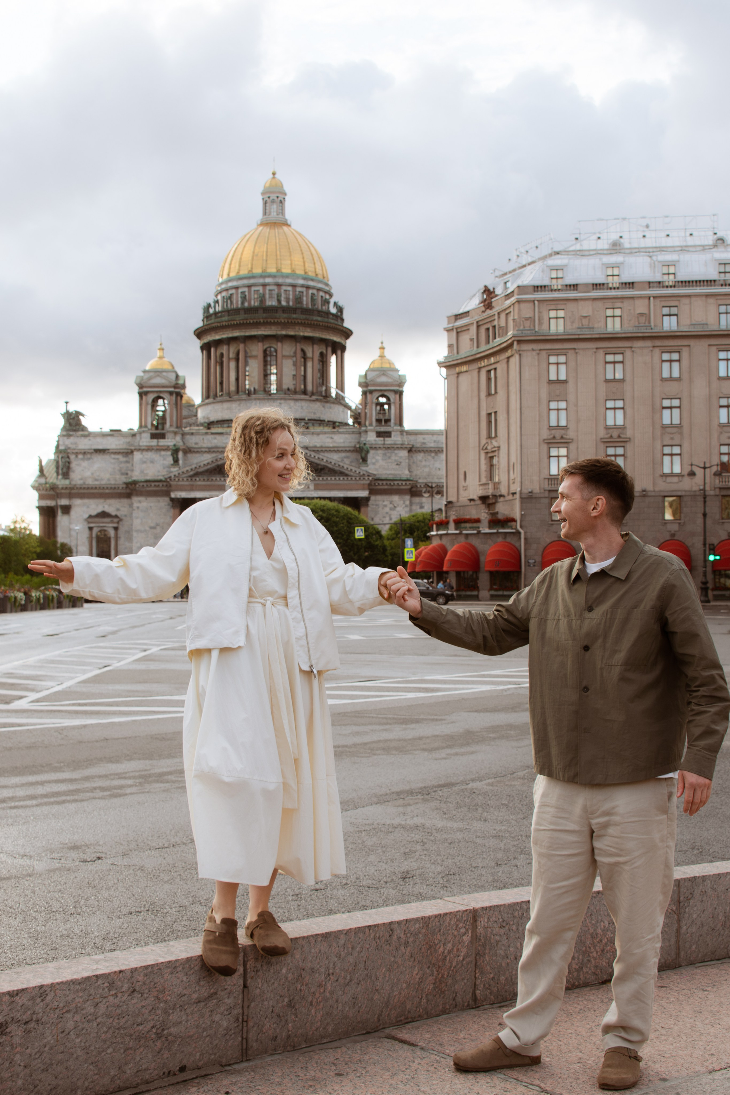Фотопрогулка гостей из Минска. Фотограф в Санкт-Петербурге Ксения Яковчук