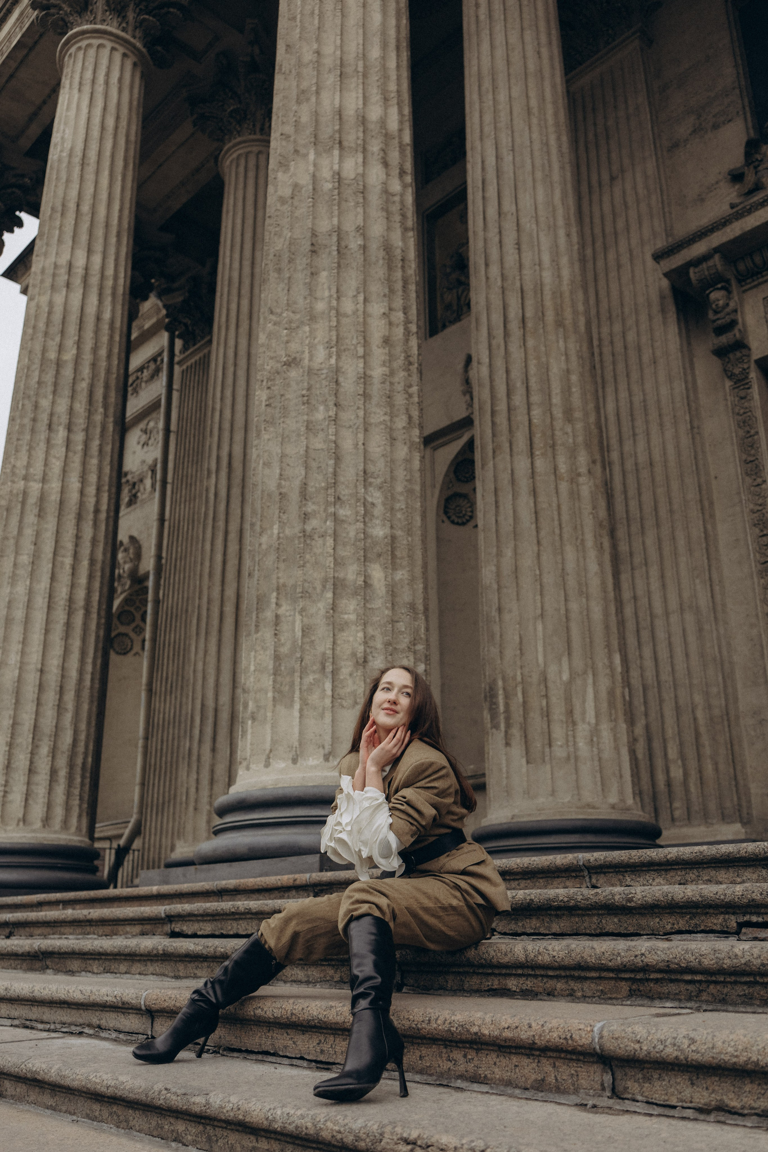 Прогулка на Казанском соборе. Семейный фотограф в Санкт-Петербурге Екатерина Васильева