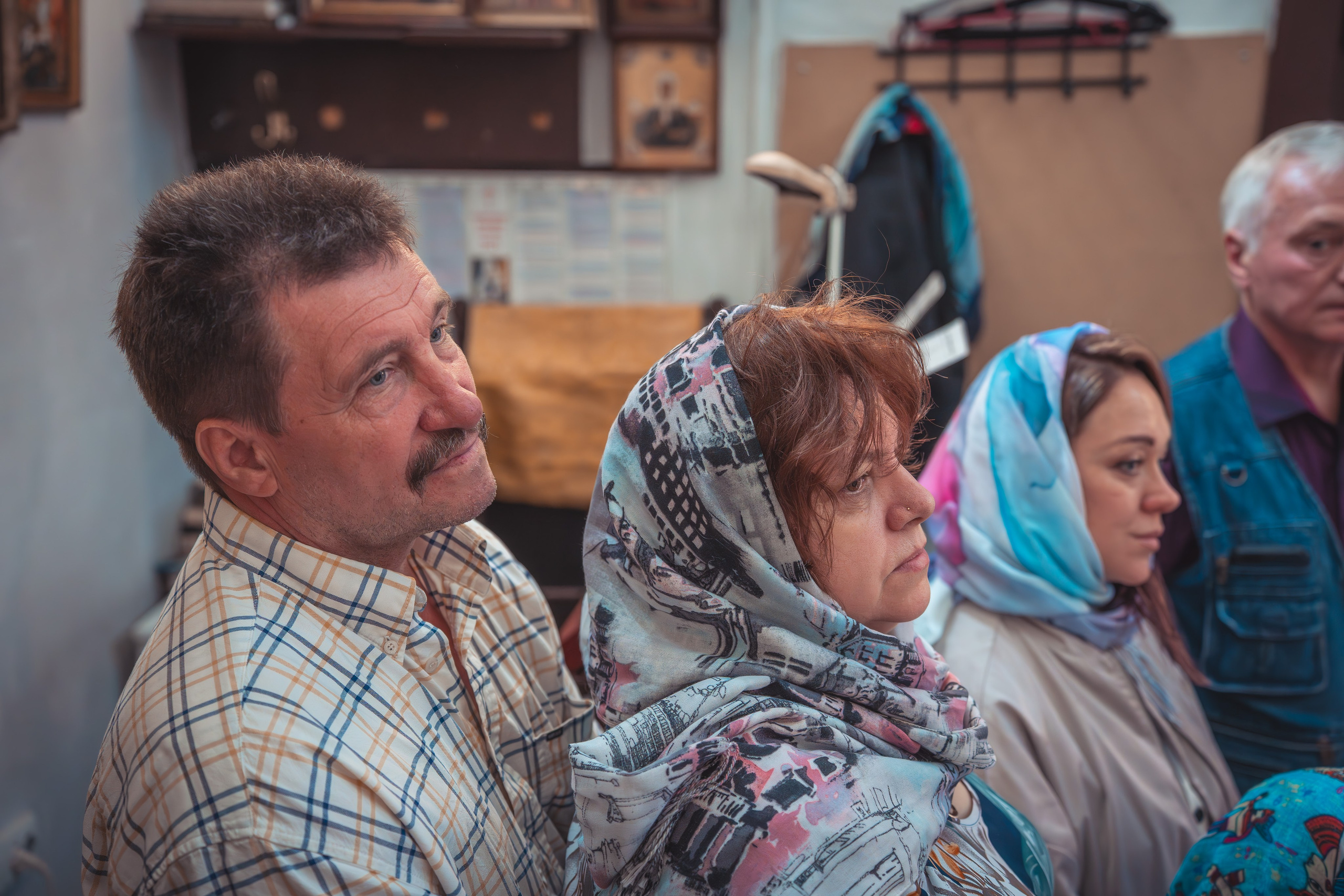 Крещение Анастасии в храме Михаила Тверского. Фотограф Евгений Егоров