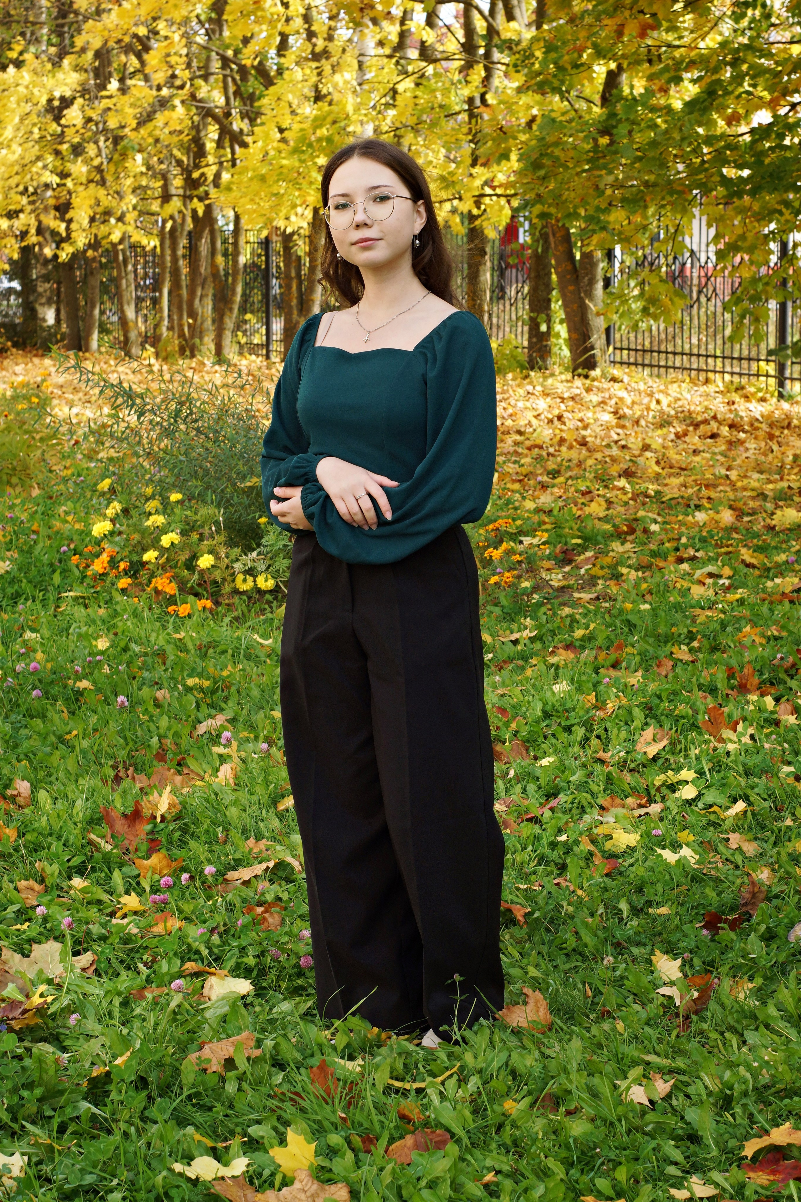 Осенняя фотосессия в школе г. Йошкар-Ола