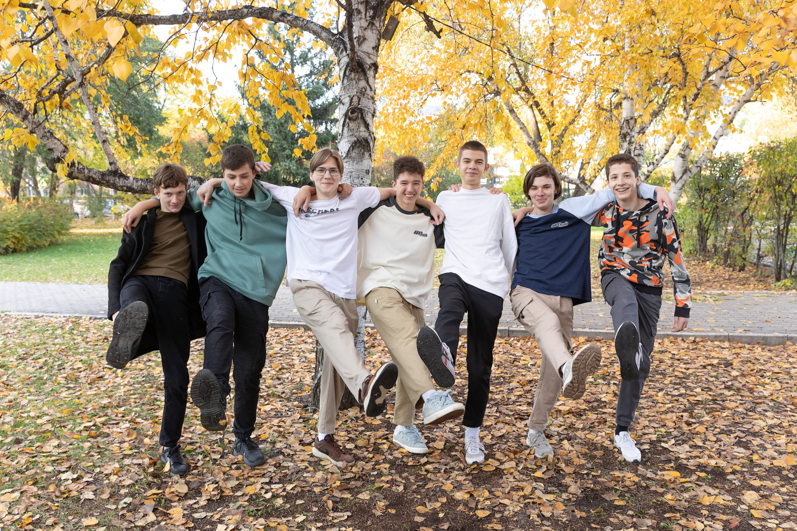 Осенняя фотосессия 9Б. Семейный, детский, школьный фотограф в Благовещенске Яна Белоусова