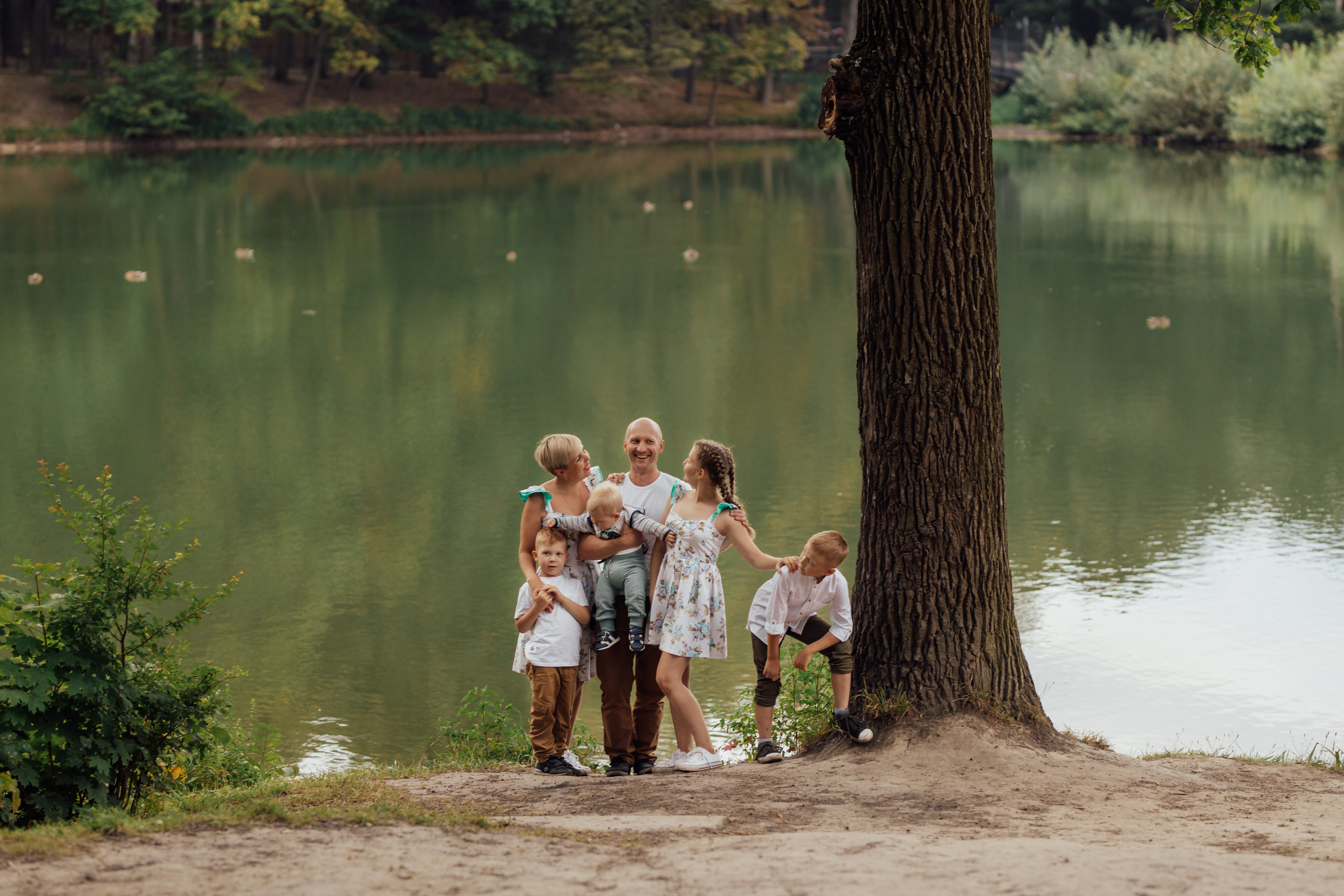 Большая дружная семья. Свадебный и семейный фотограф в Туле и области Маша Костина