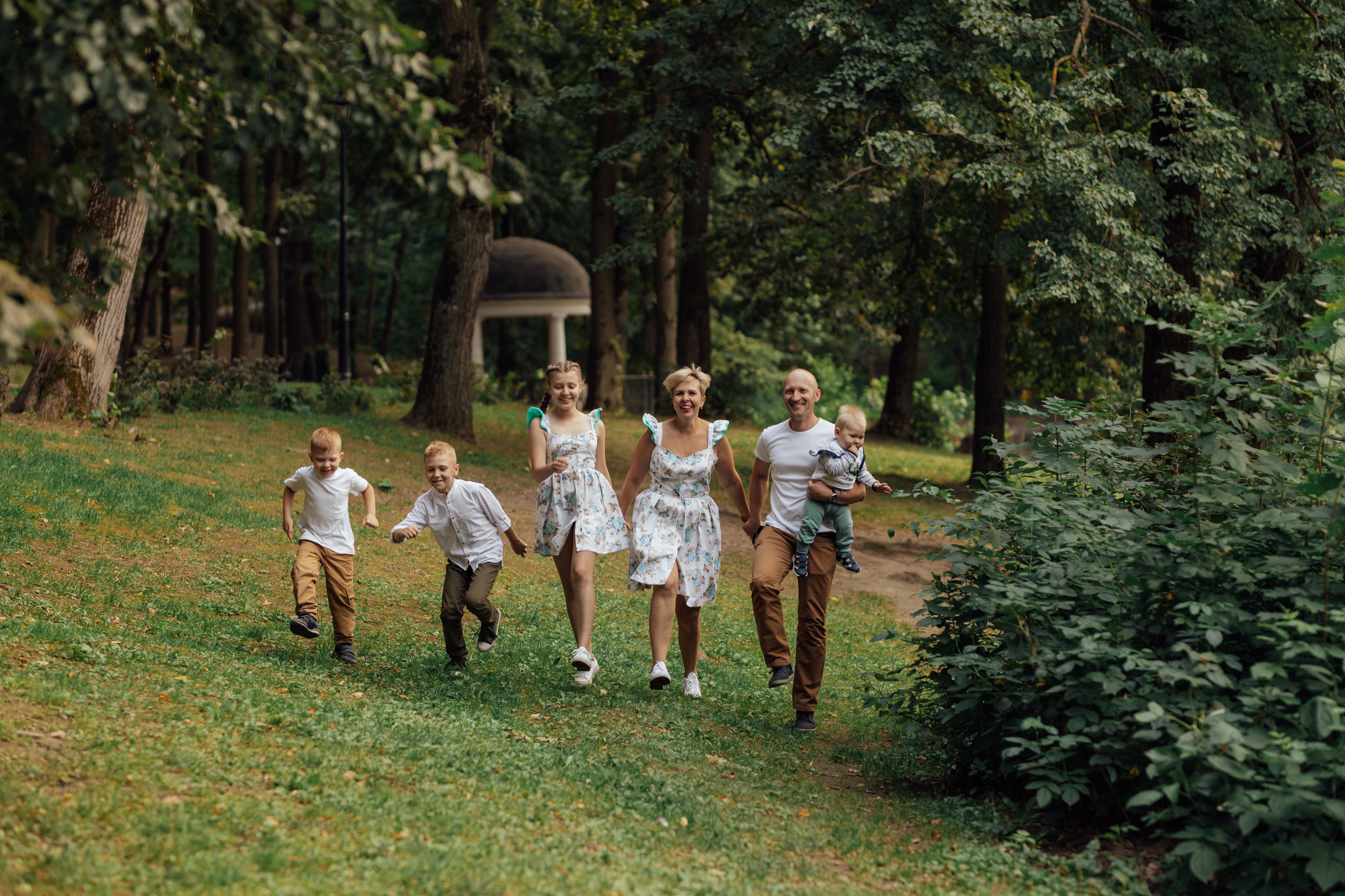 Большая дружная семья. Свадебный и семейный фотограф в Туле и области Маша Костина