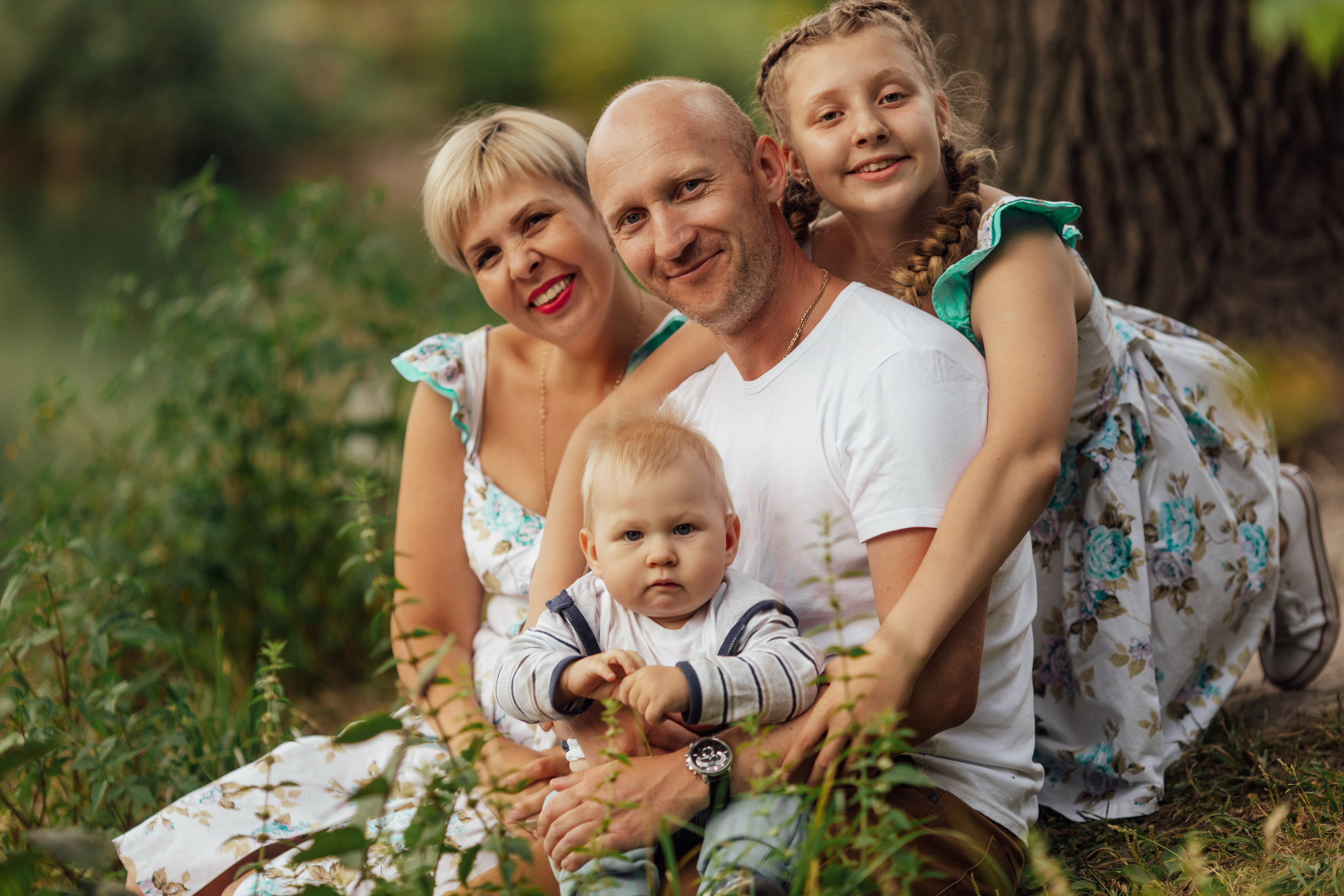 Большая дружная семья. Свадебный и семейный фотограф в Туле и области Маша Костина