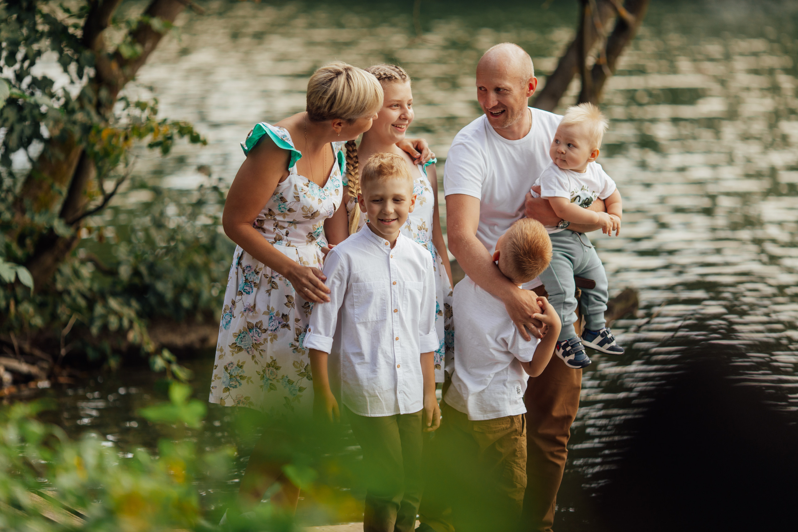 Большая дружная семья. Свадебный и семейный фотограф в Туле и области Маша Костина