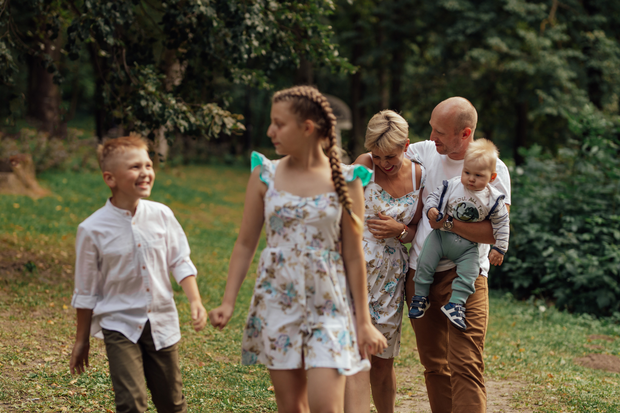Большая дружная семья. Свадебный и семейный фотограф в Туле и области Маша Костина