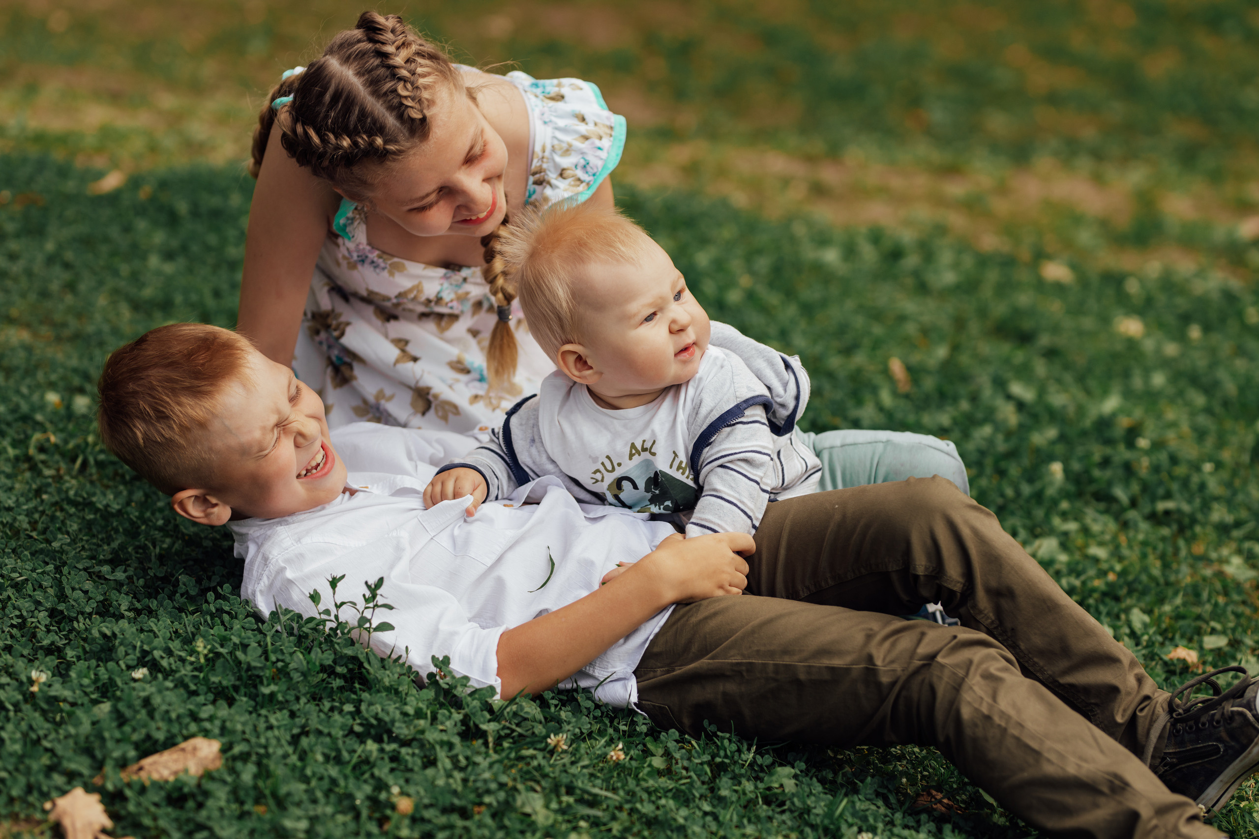 Большая дружная семья. Свадебный и семейный фотограф в Туле и области Маша Костина